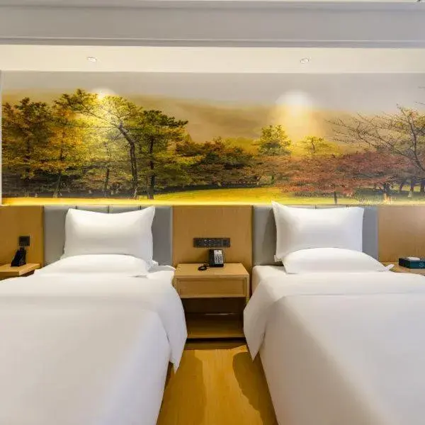 Twin Room - single occupancy in Wellay Hotel Hohhot Xinhua Plaza Twin Room - single occupancy in Wellay Hotel Hohhot Xinhua Plaza