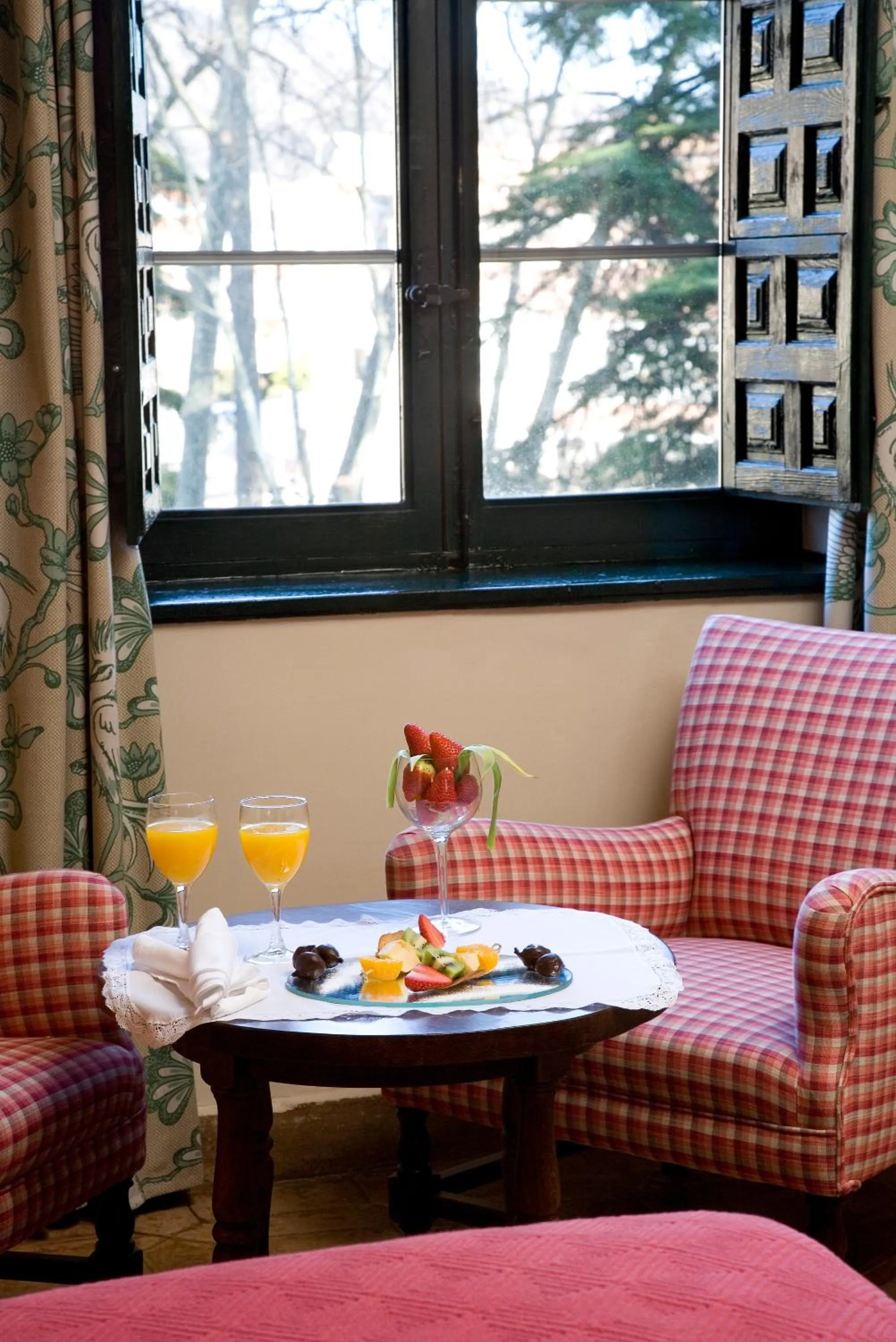 Breakfast in Parador de Jarandilla de la Vera