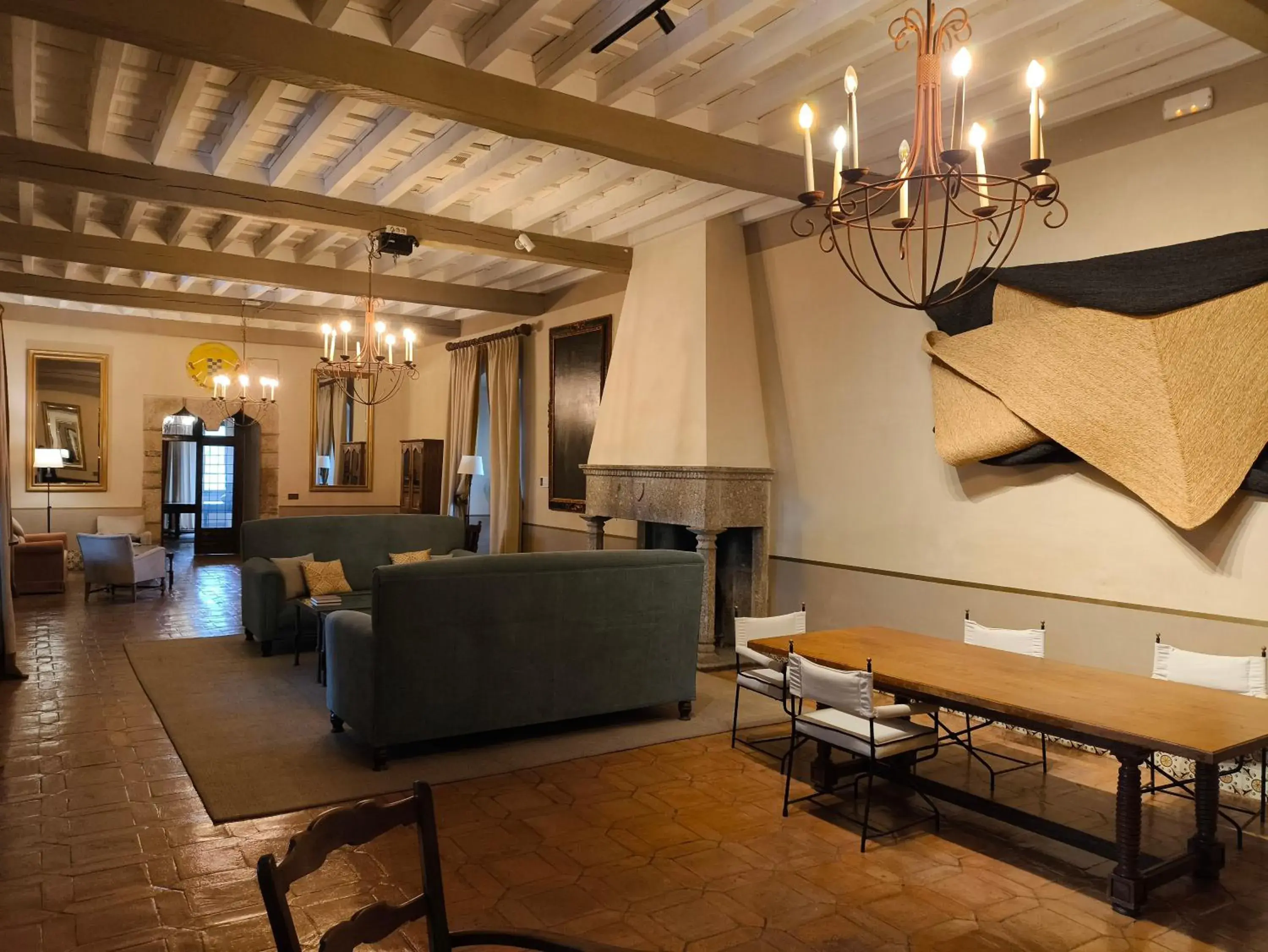 Living room in Parador de Jarandilla de la Vera Living room in Parador de Jarandilla de la Vera
