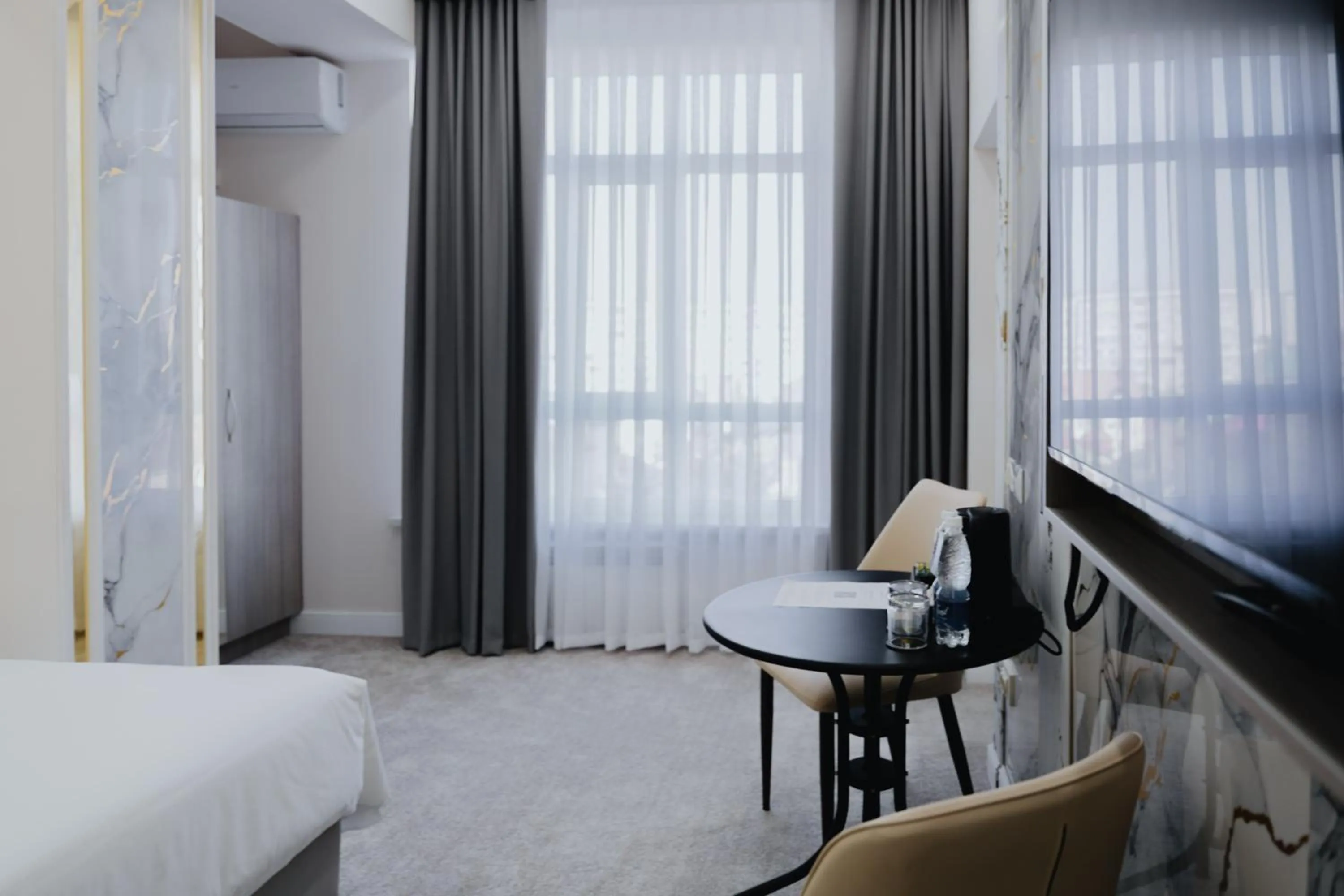 Bed in Bon Hotel Bishkek