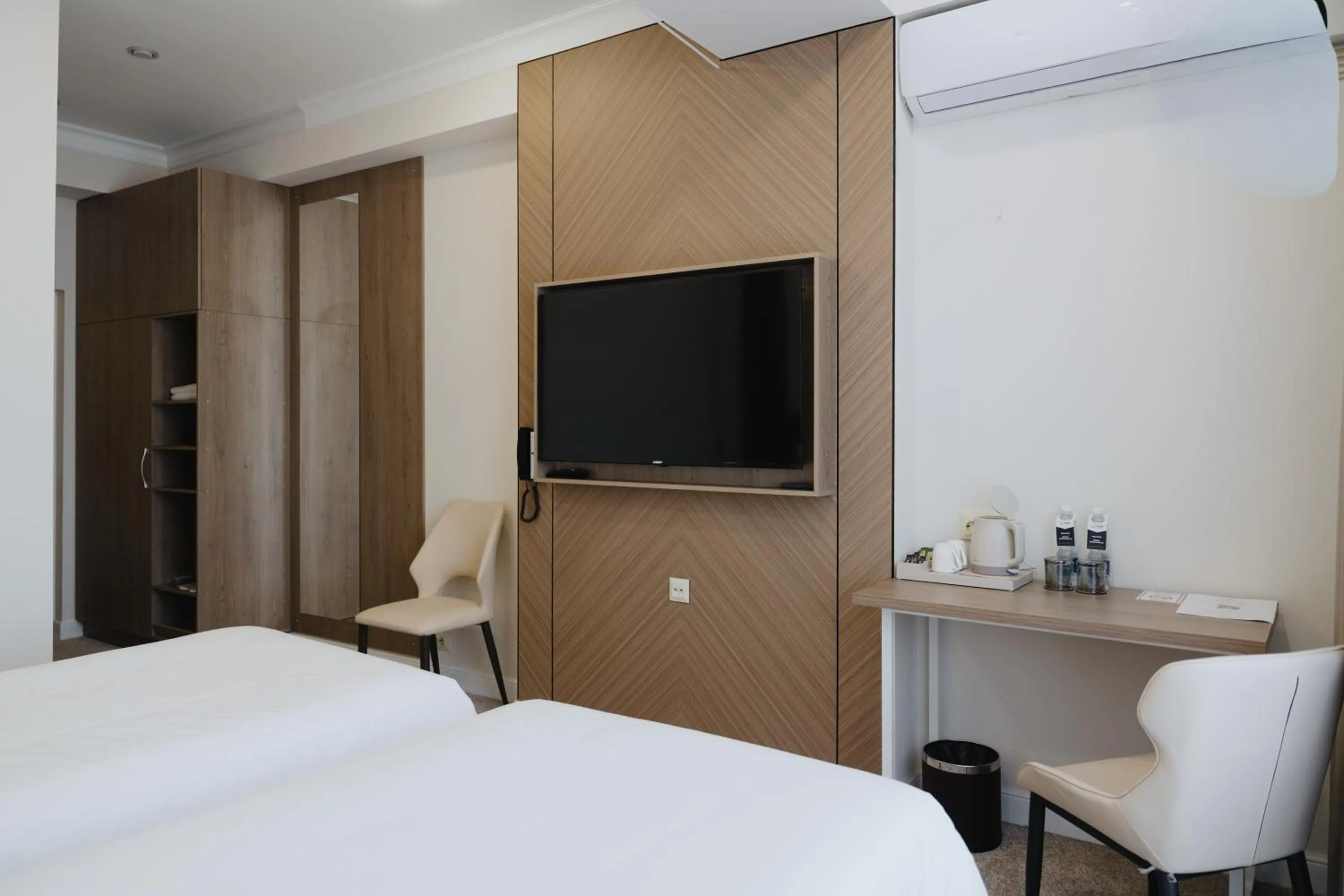 Bed in Bon Hotel Bishkek