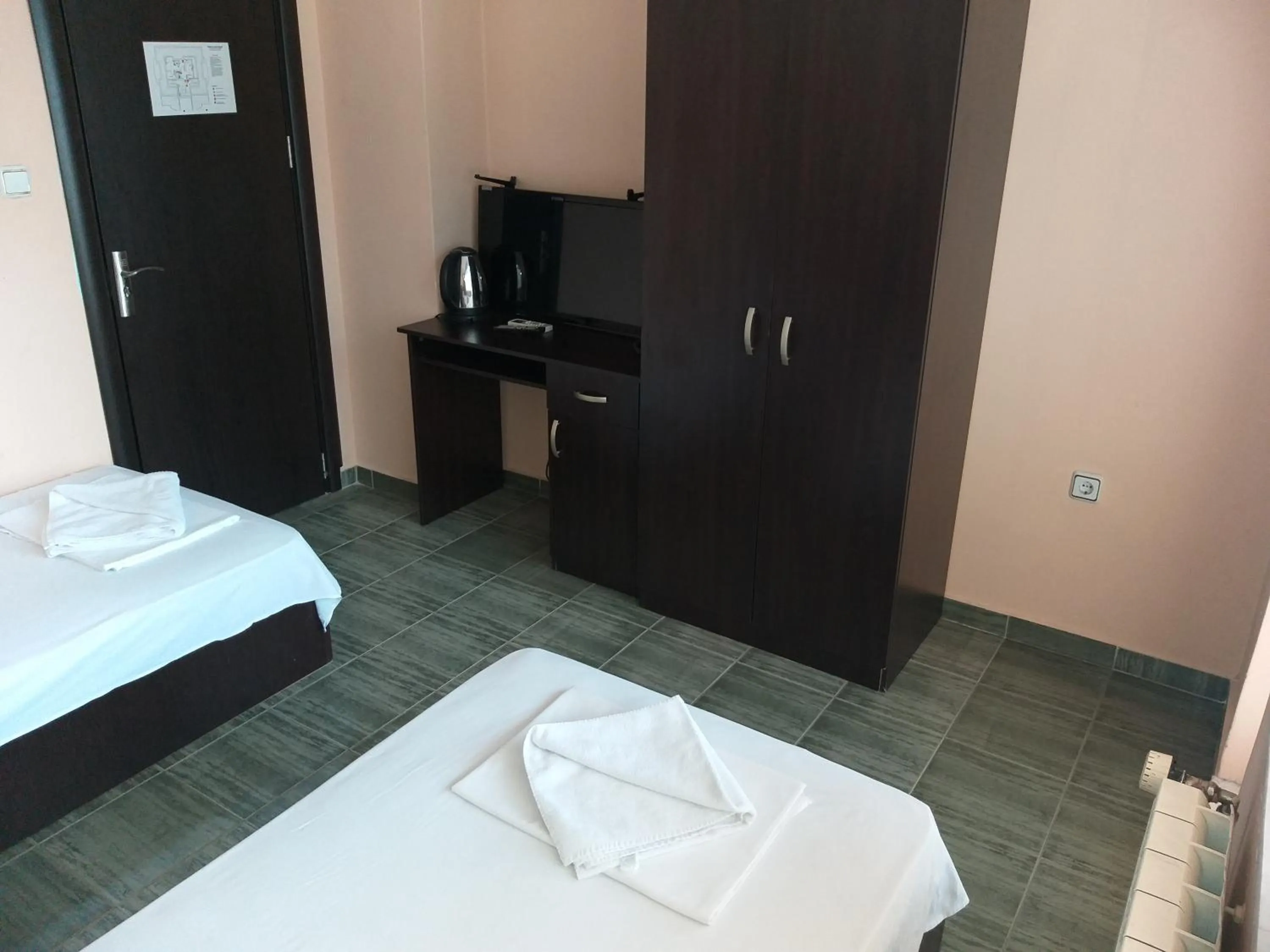 Bed in Bon Bon Hotel