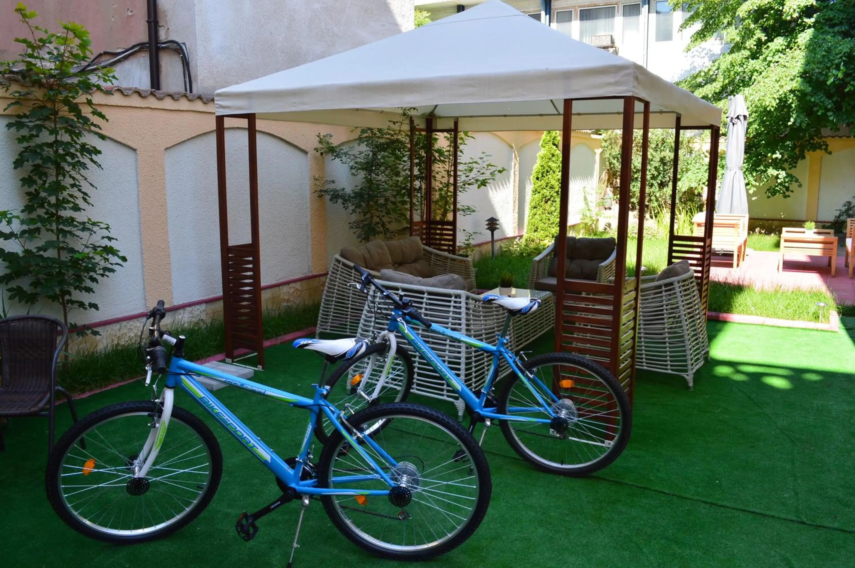 Garden in Bon Bon Hotel