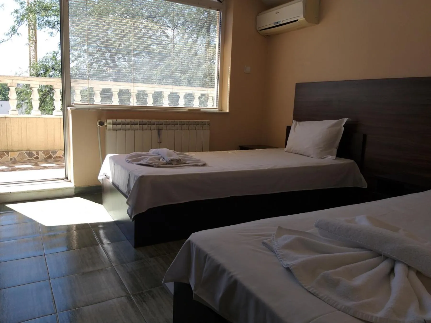 Bed in Bon Bon Hotel