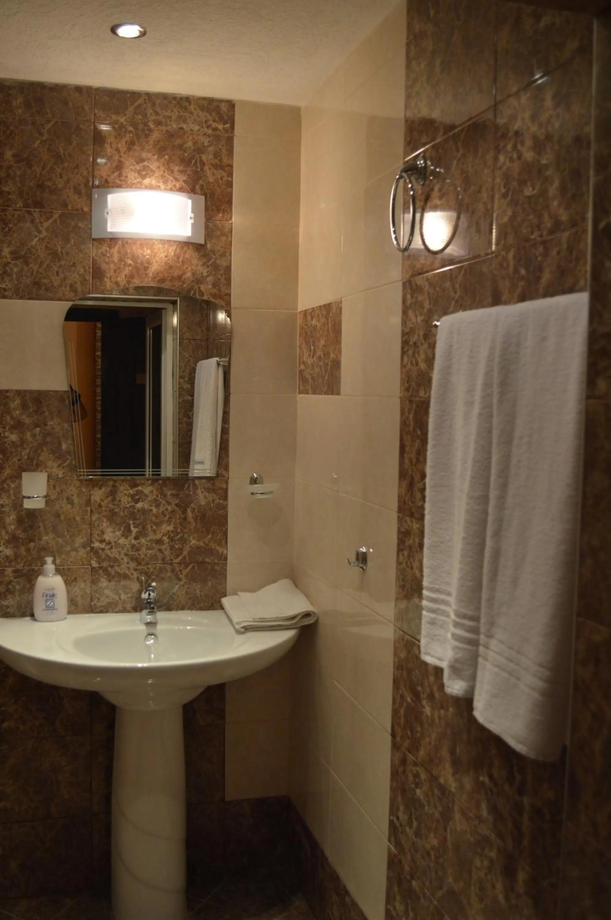 Bathroom in Bon Bon Hotel