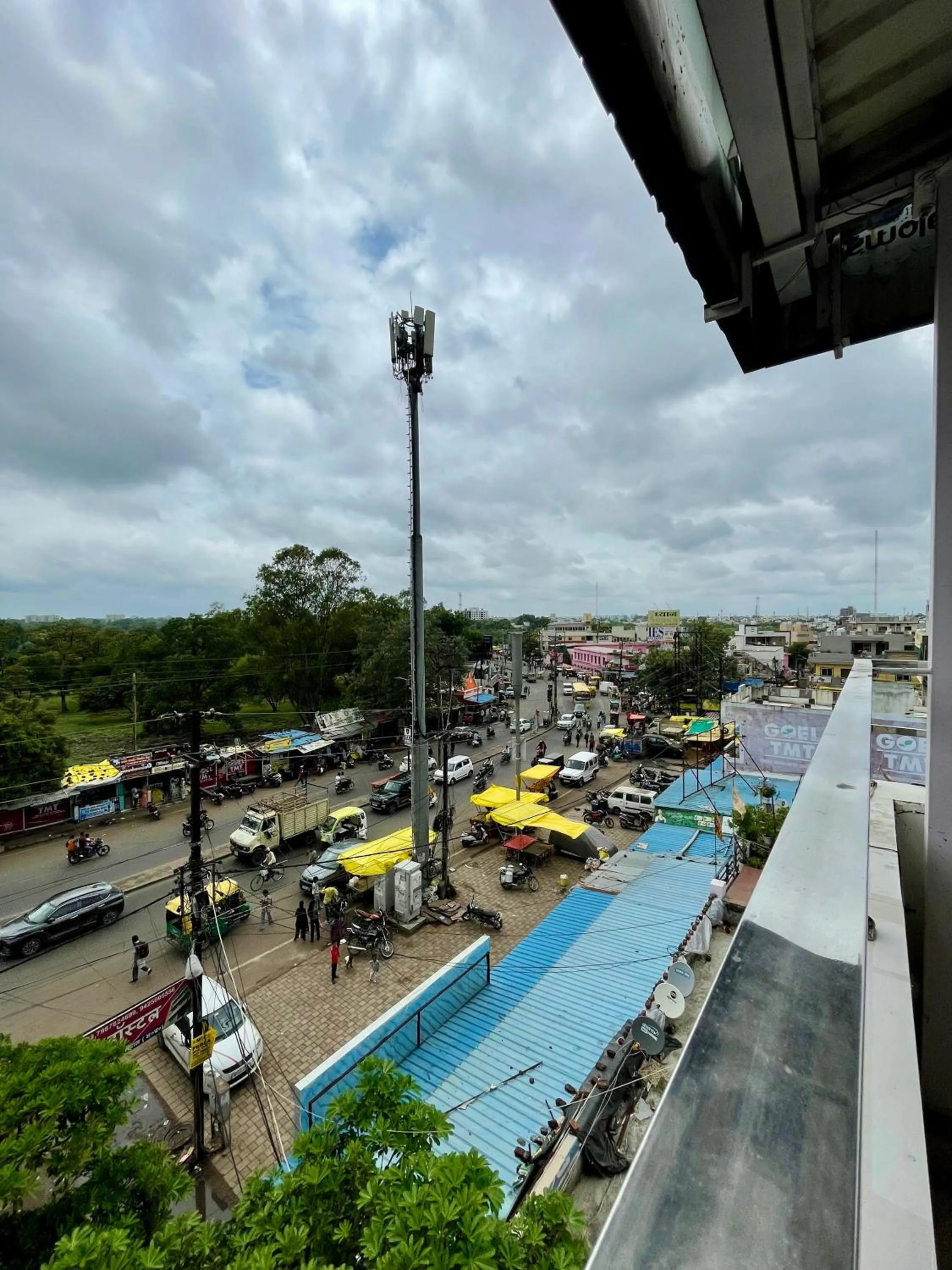 City view in Hotel Komal Palace Anand Nagar