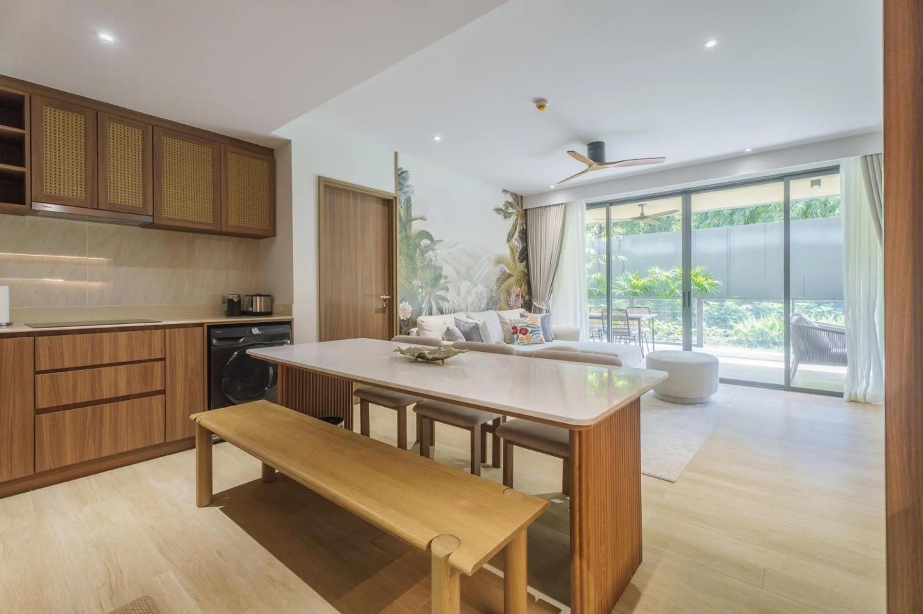 Floor plan in Laguna Beachfront 3BR Cozy Condo