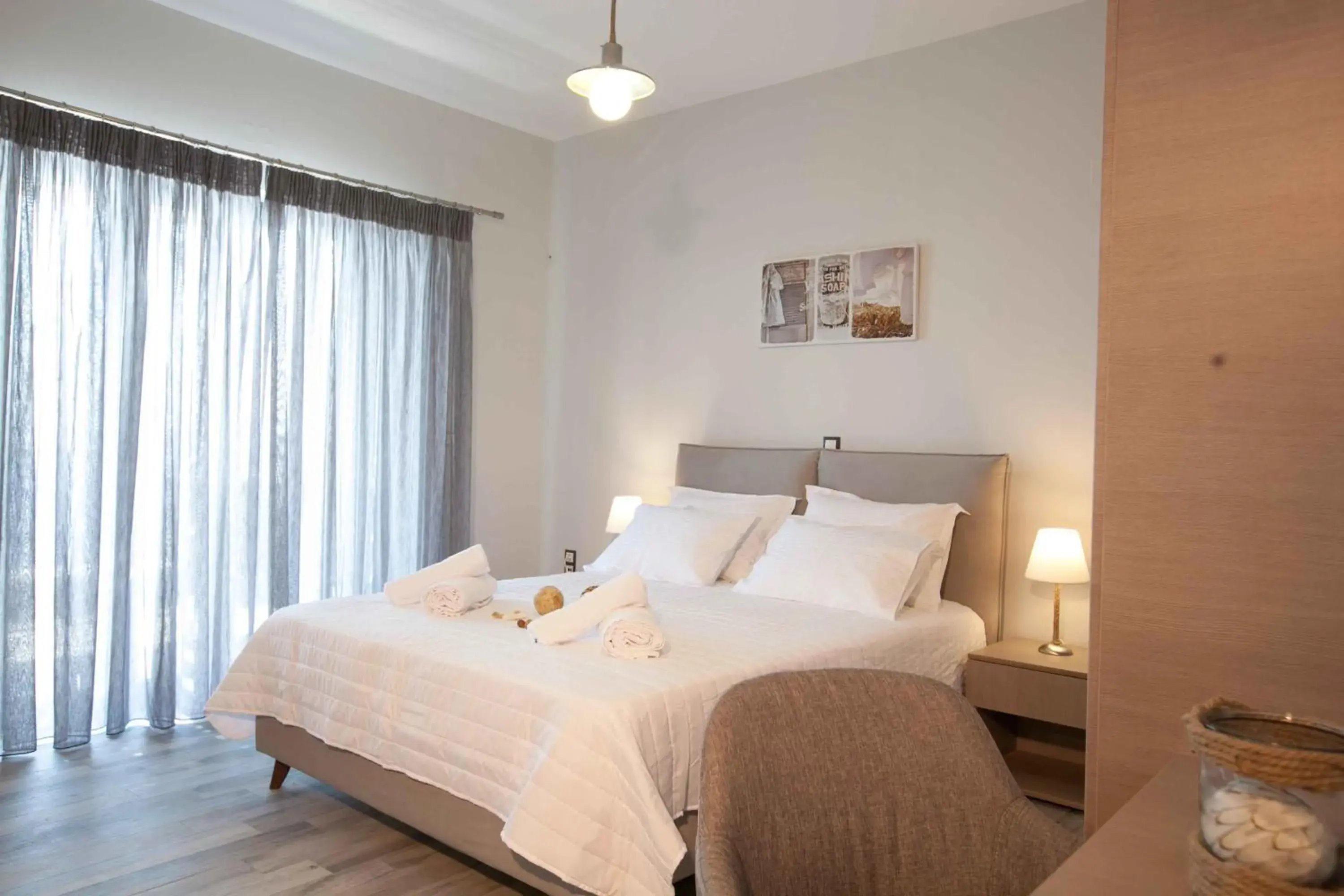 Studio Apartment with Sea View in Petra Thea Studio Apartment with Sea View in Petra Thea