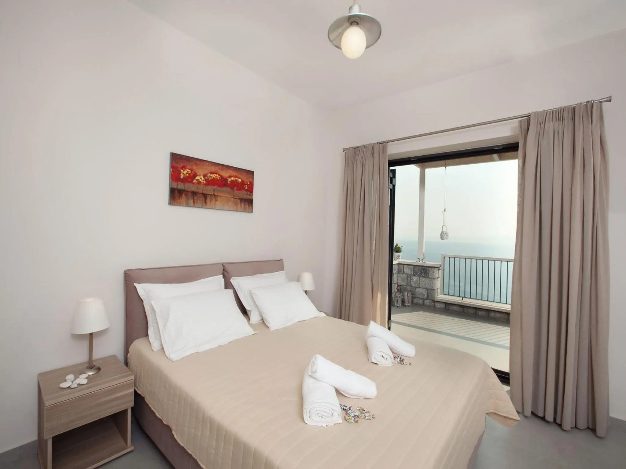 Studio with Sea View in Petra Thea