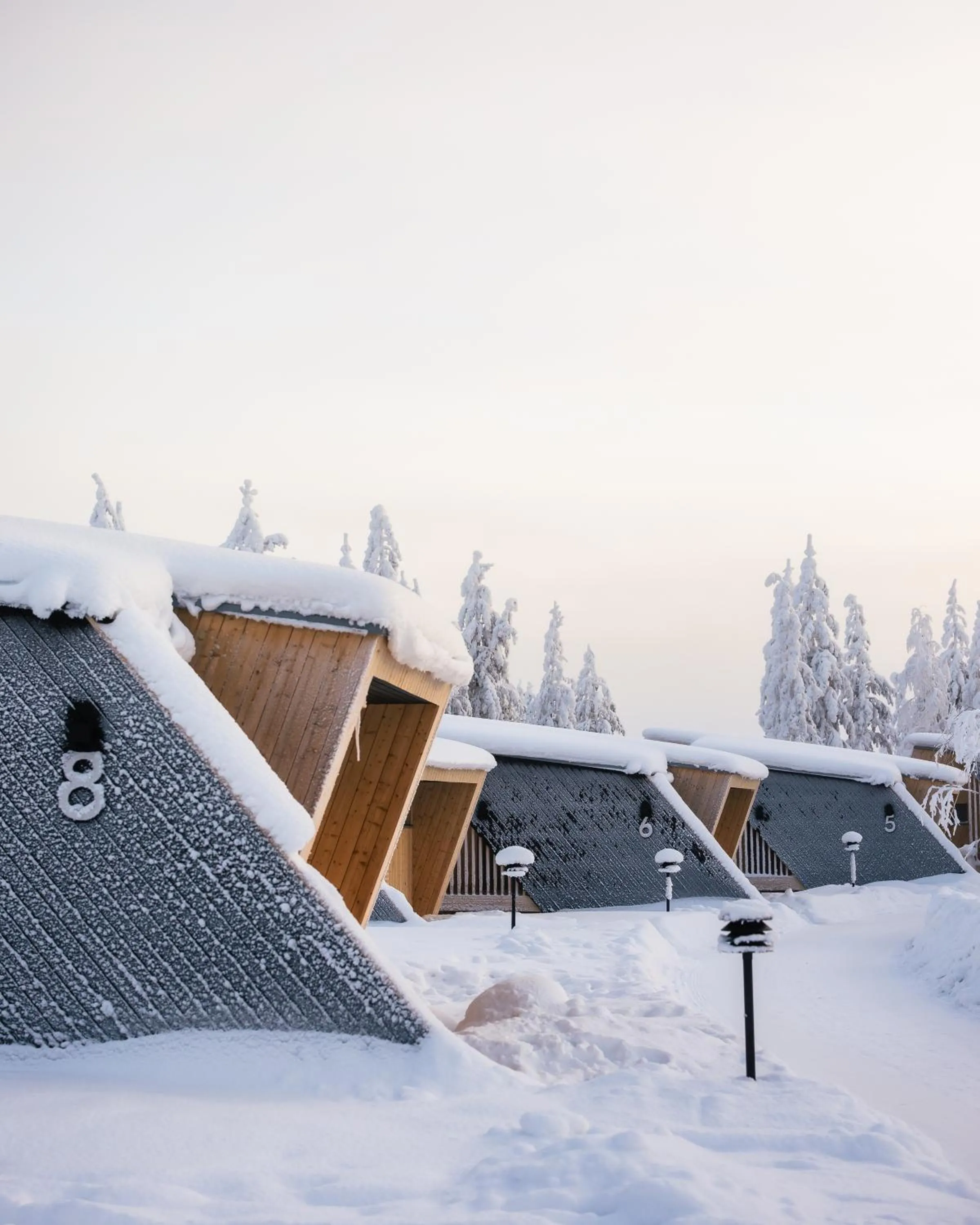 Property building in Lapland Glow Chalets