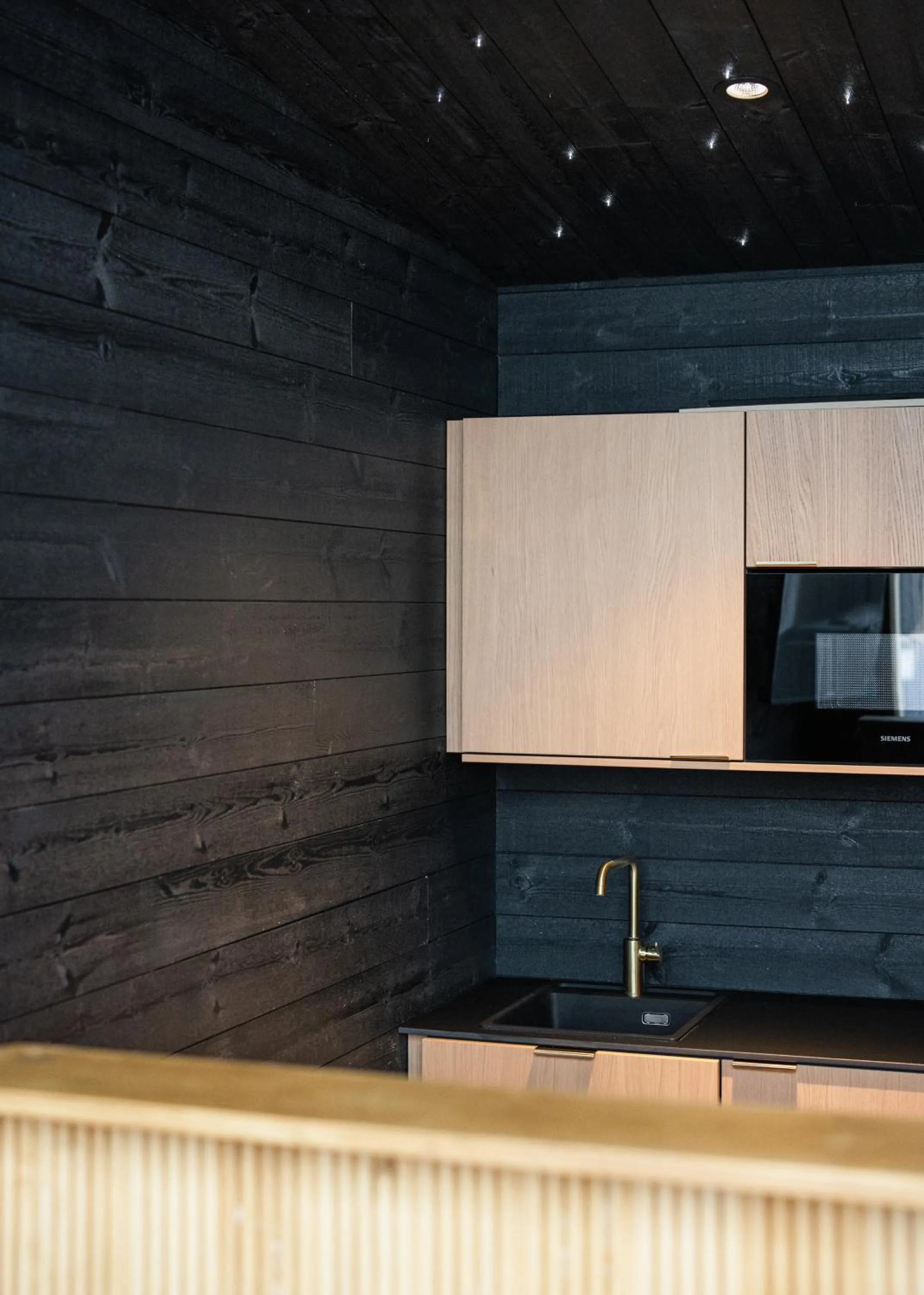 Bedroom in Lapland Glow Chalets