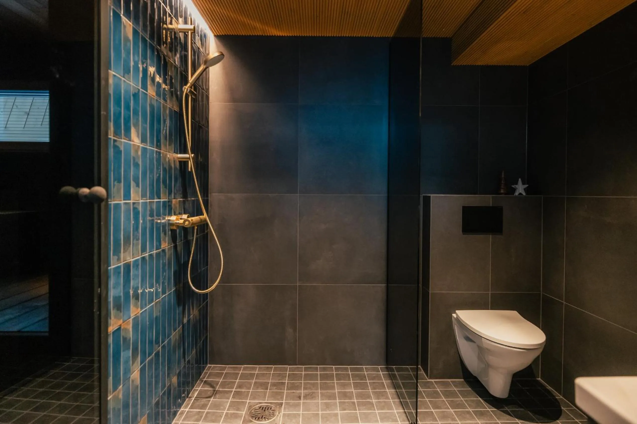Shower in Lapland Glow Chalets