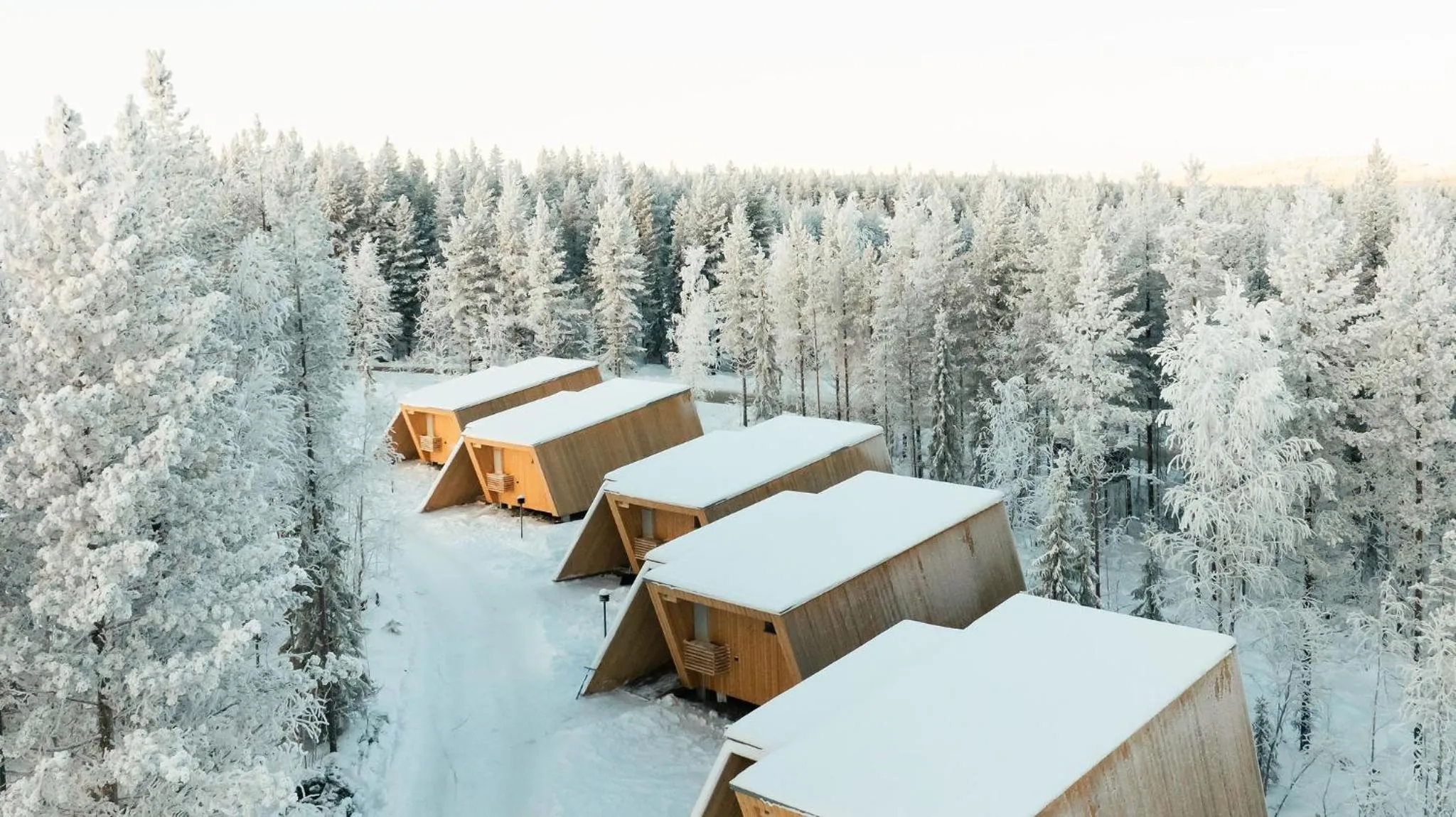 Property building in Lapland Glow Chalets