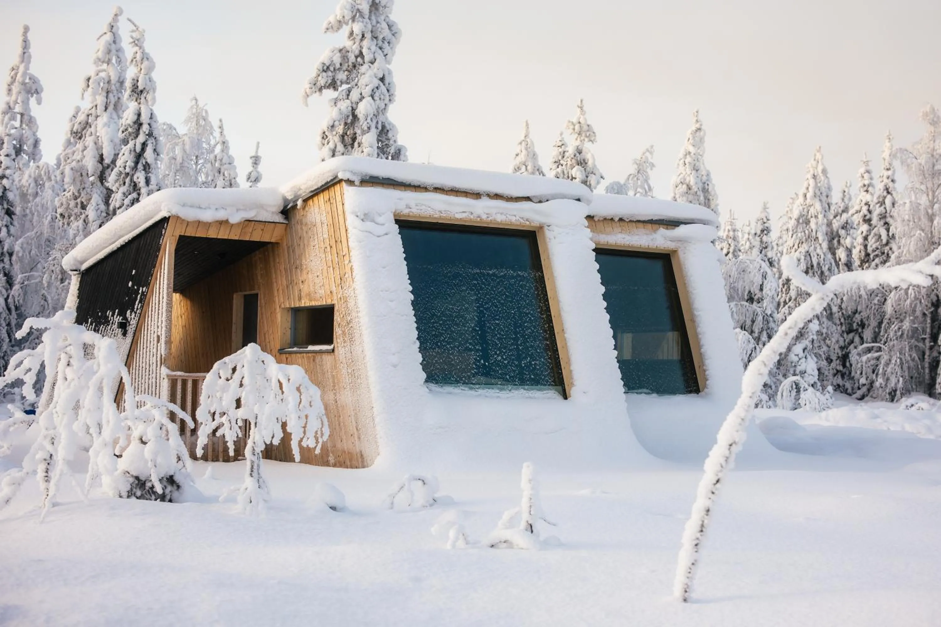 Property building in Lapland Glow Chalets