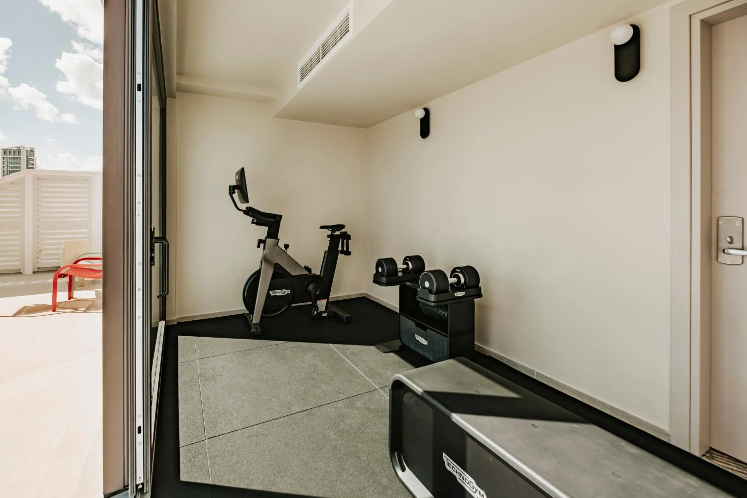 Fitness centre/facilities in Regional Hotel by NEU Collective