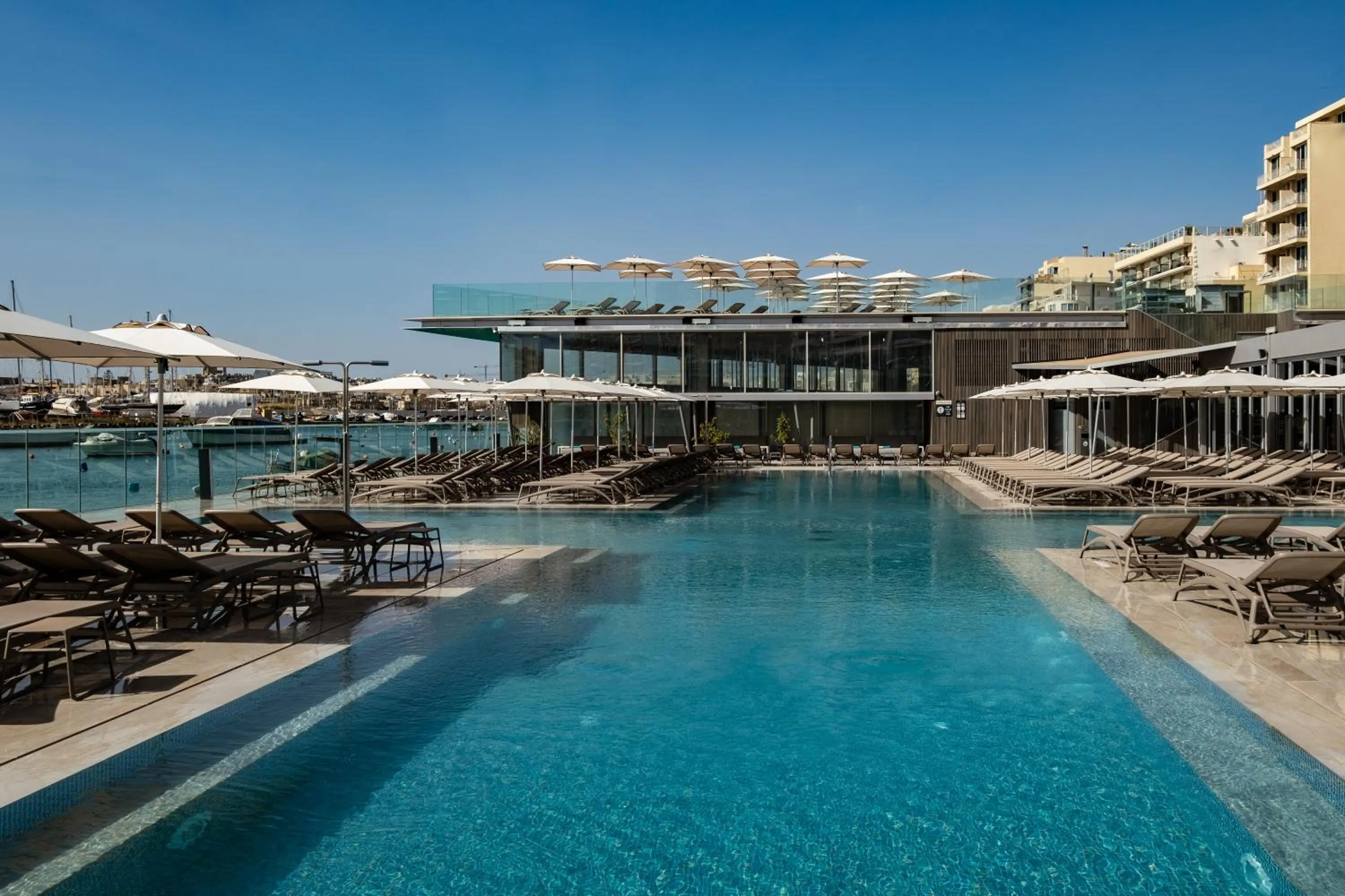 Swimming pool in Regional Hotel by NEU Collective