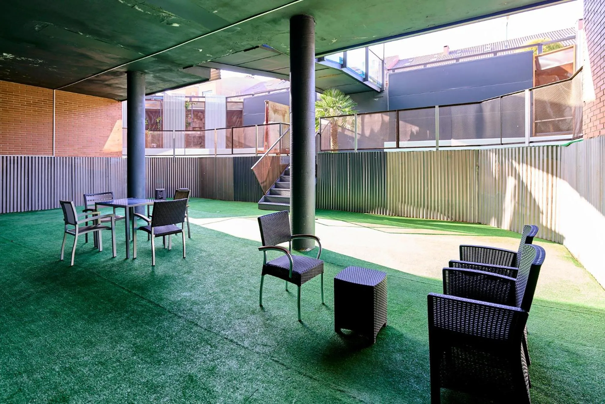 Balcony/Terrace in Hotel Villamayor by gaiarooms