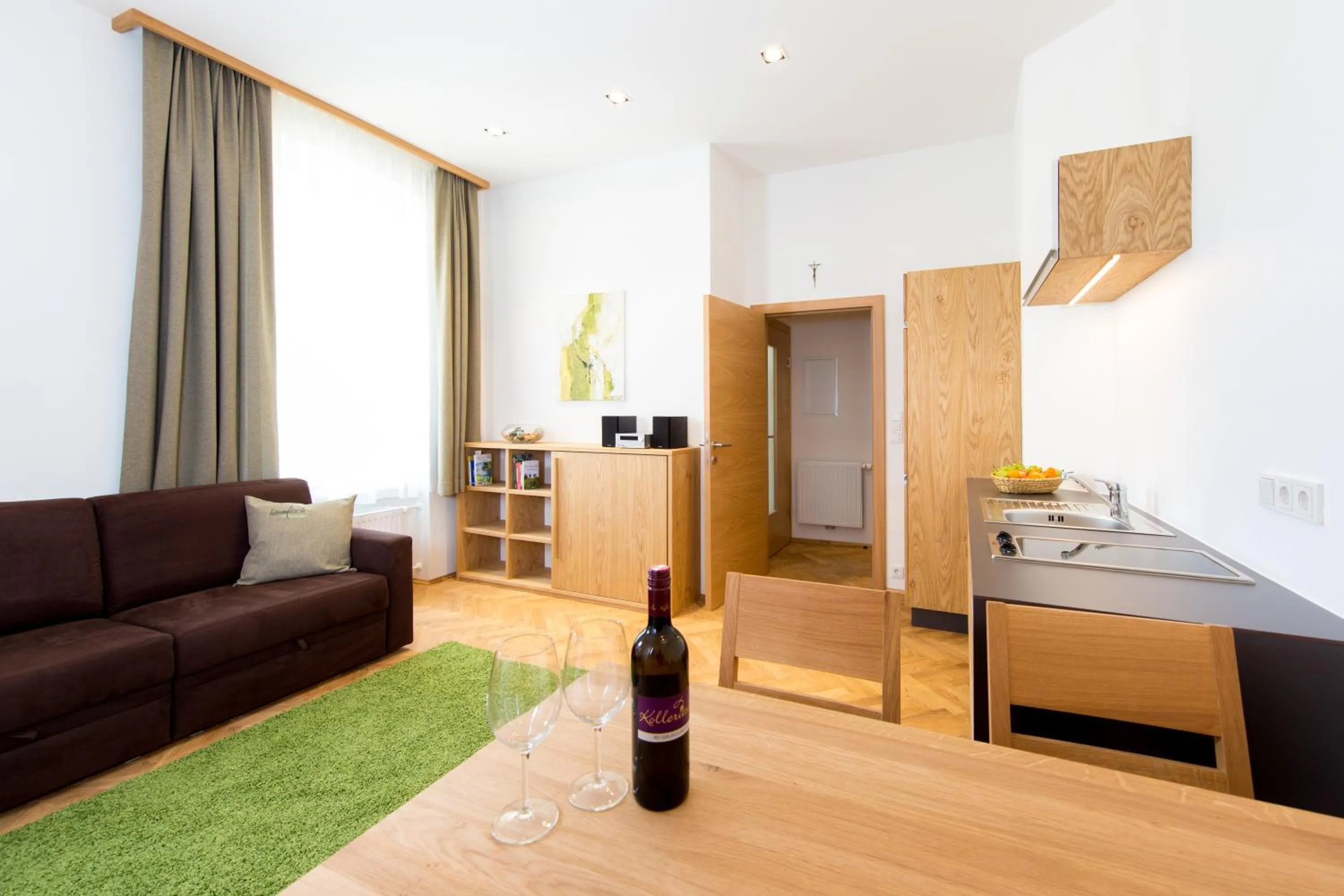Apartment with Garden View - single occupancy in Himmlisch Urlauben in Tieschen
