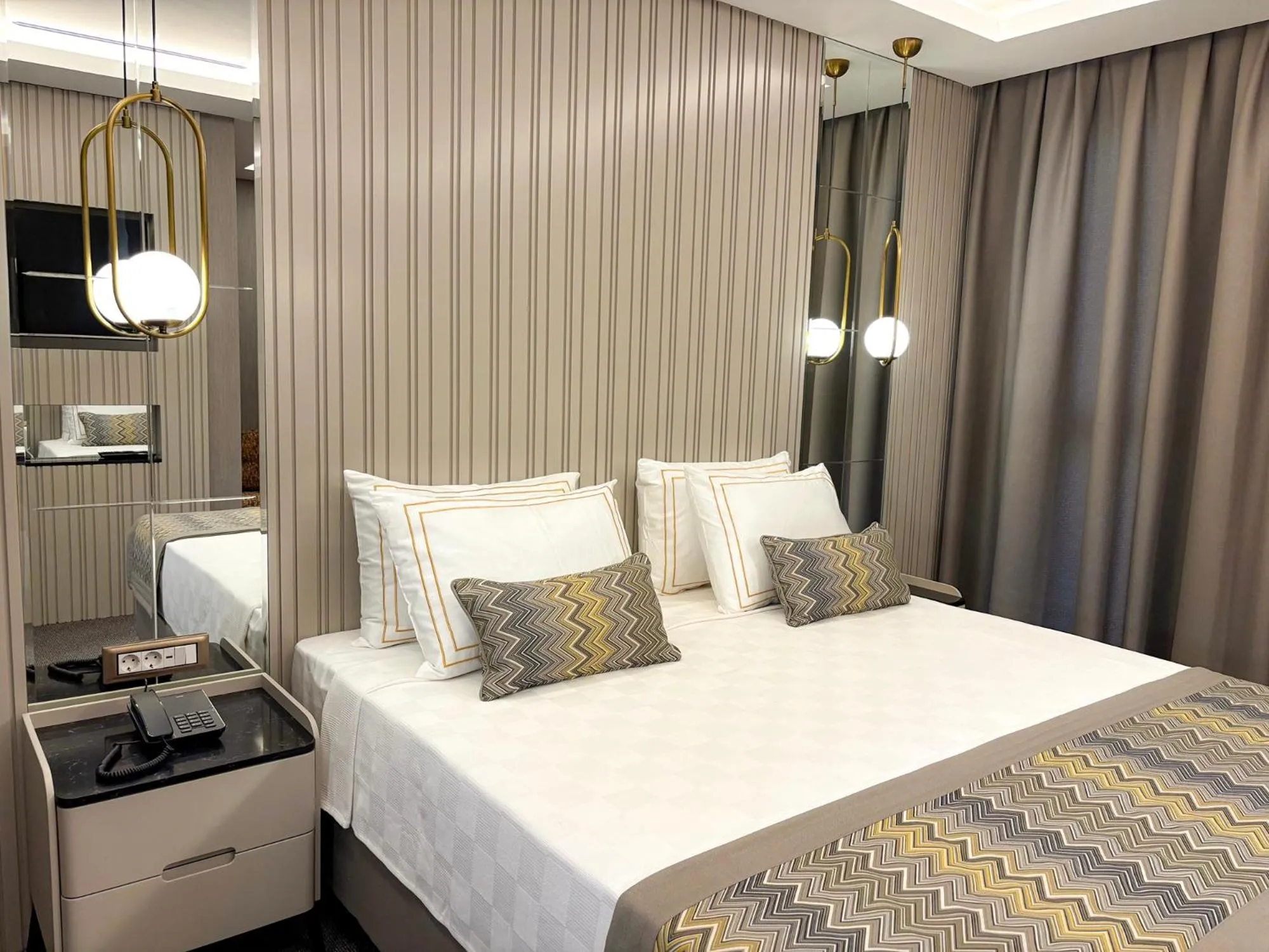 Bed in Saygın Hotel Beşiktaş