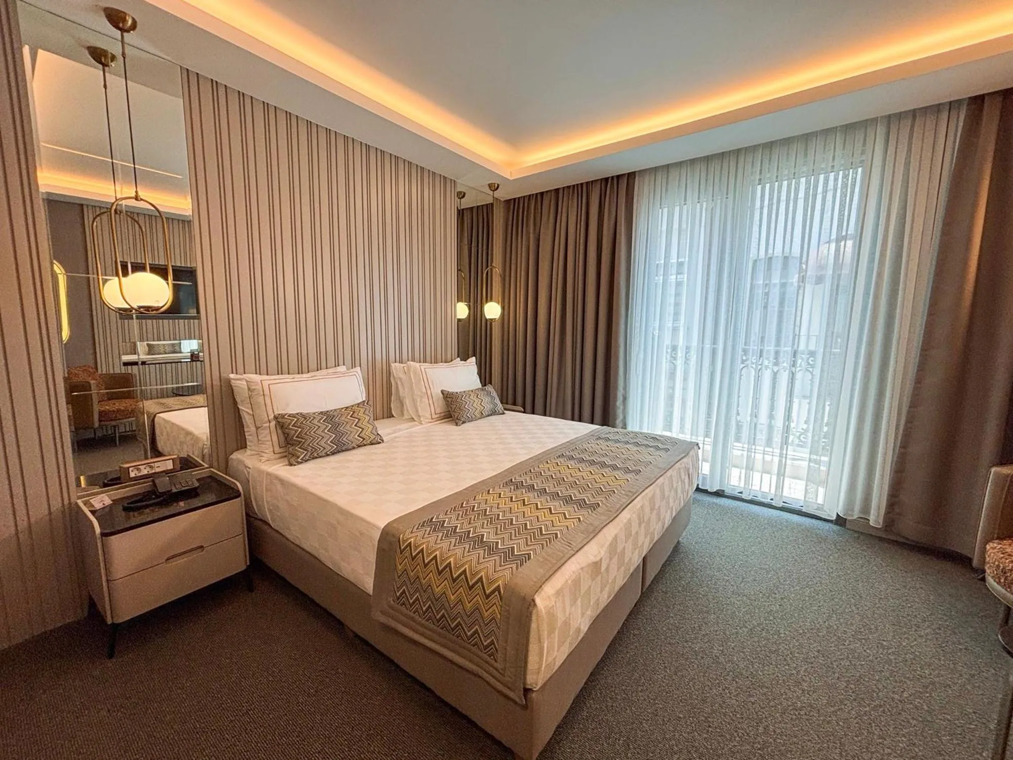 Bed in Saygın Hotel Beşiktaş