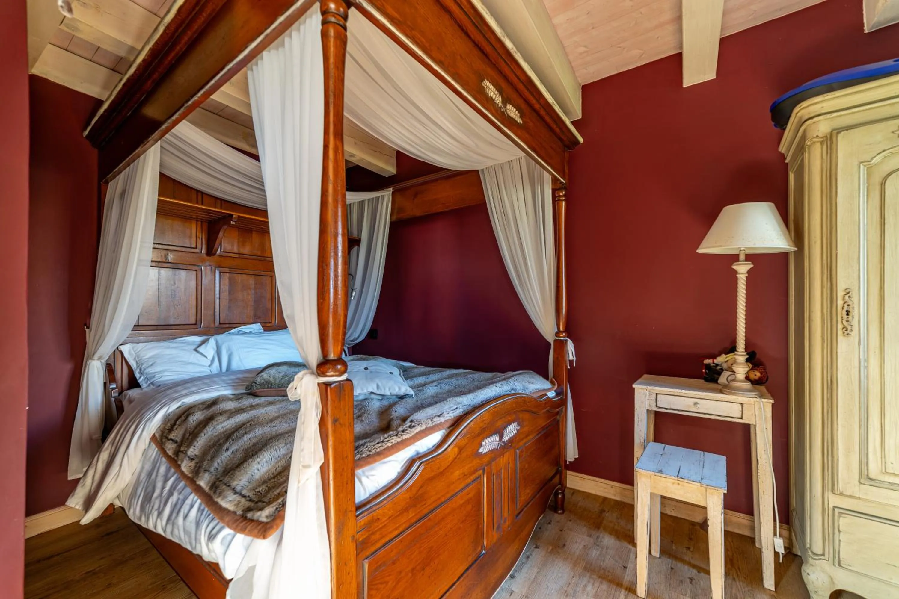Bed in Le B Cottage & SPA Privé