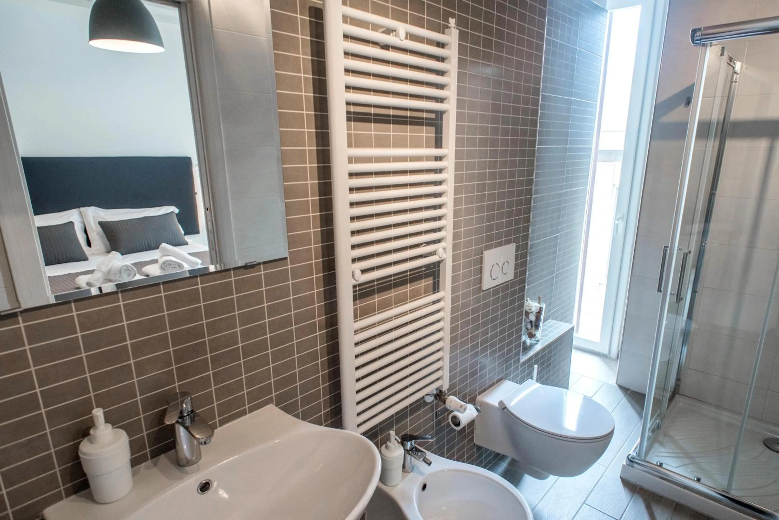 Bathroom in Oceano Rooms