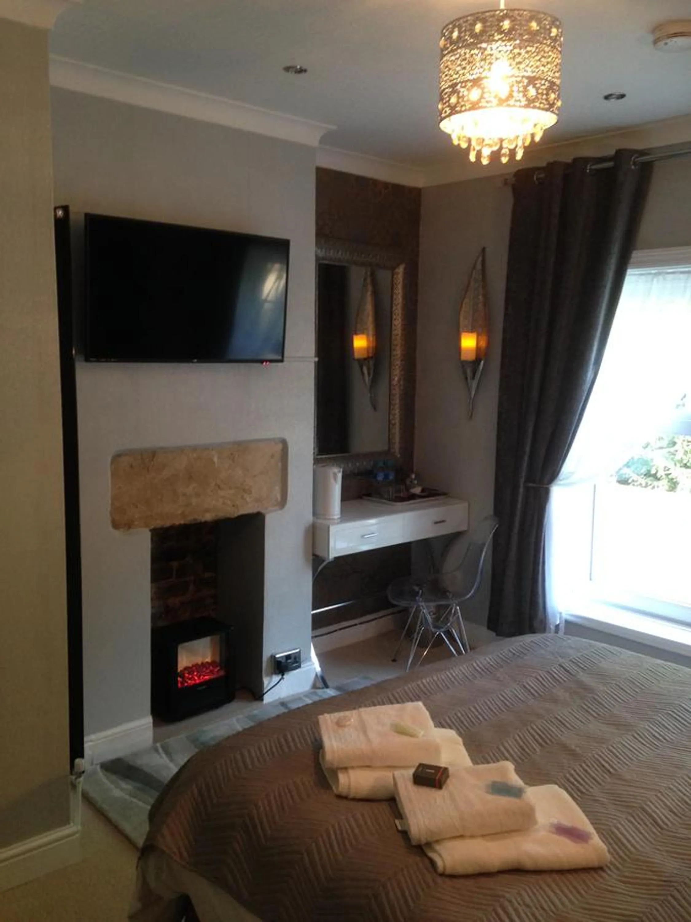 Decorative detail in Slayleigh B&B, Matlock