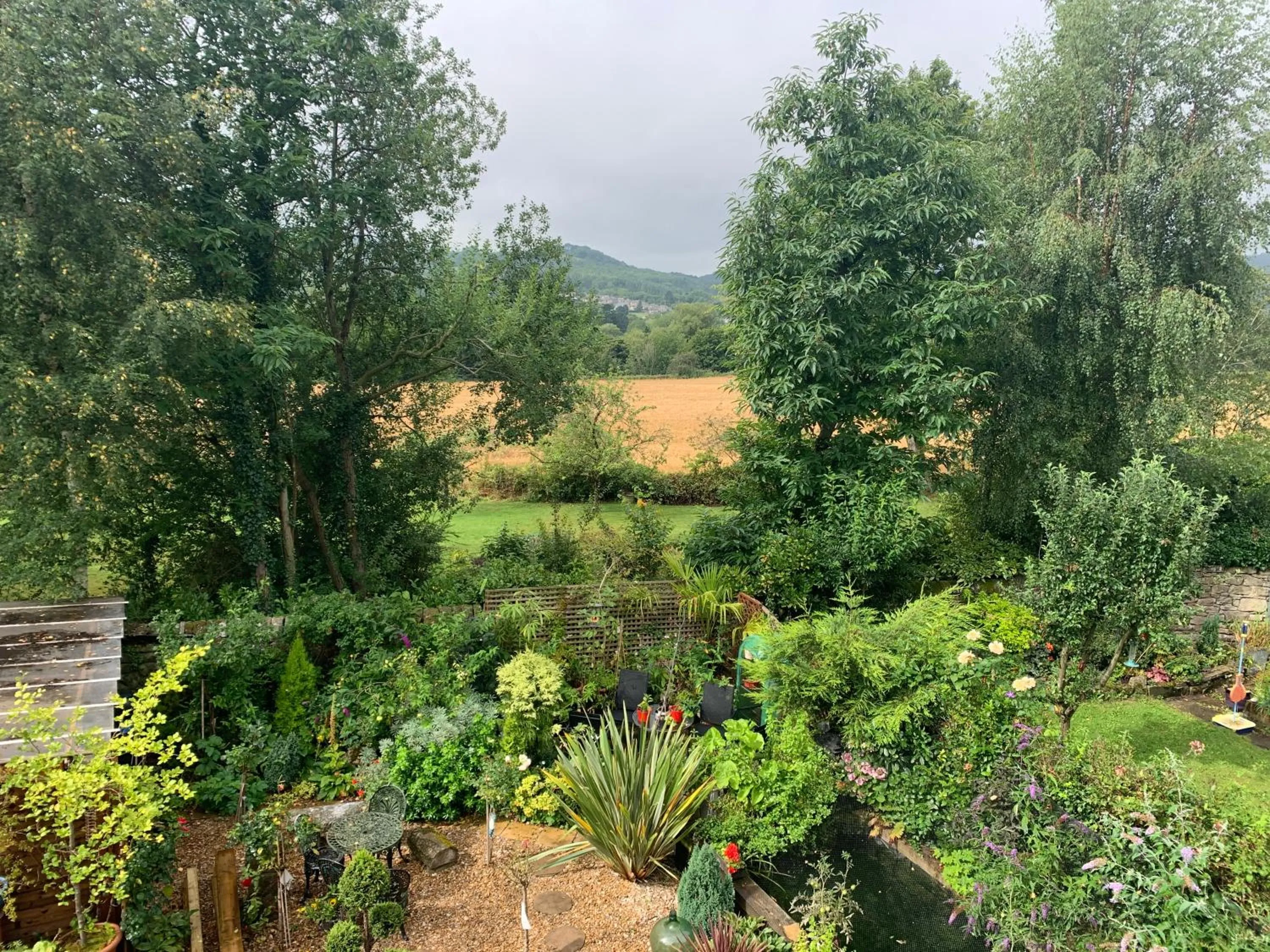 Garden in Slayleigh B&B, Matlock