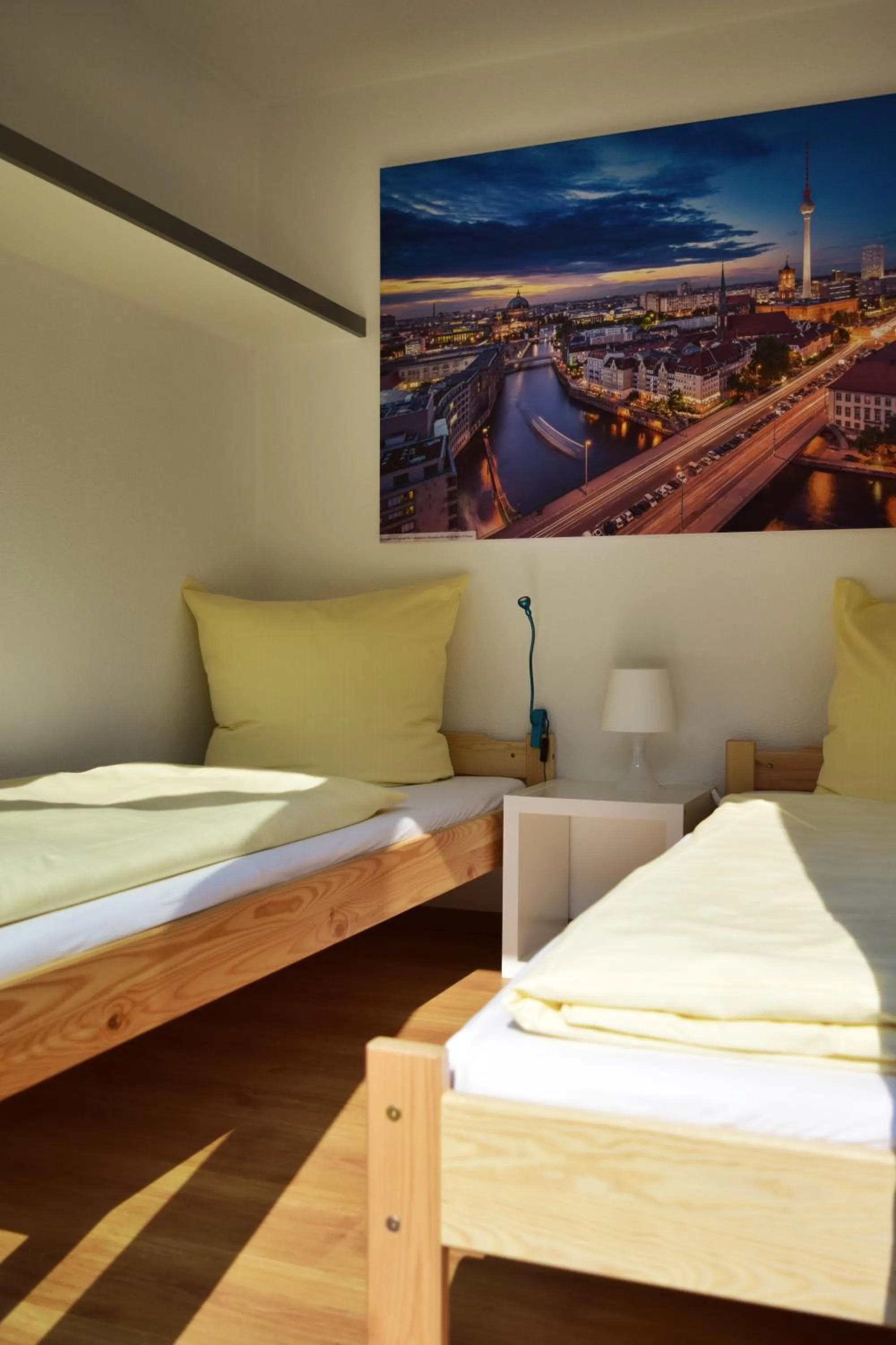 Bedroom, Bed in CLUB Lodges Berlin Mitte