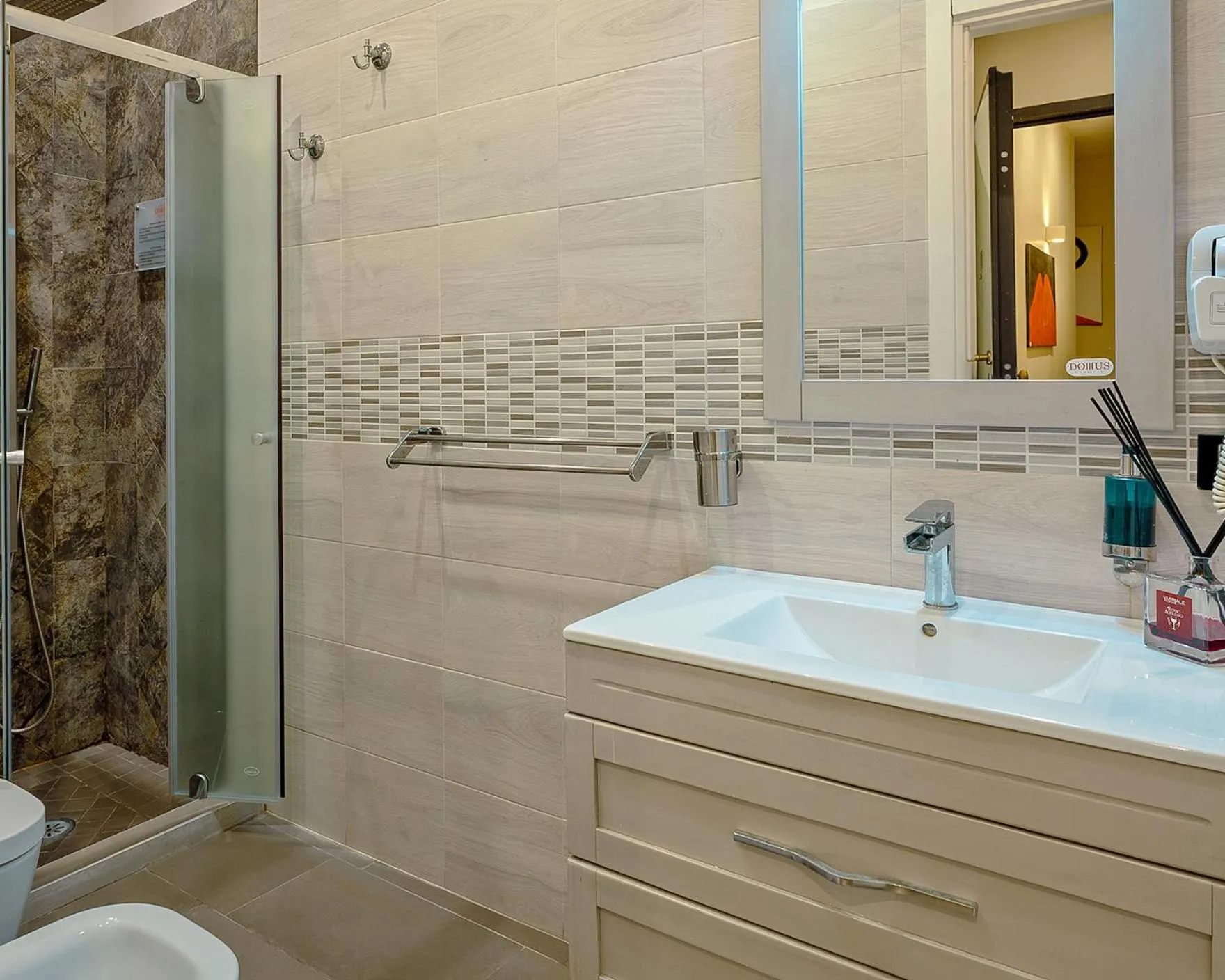 Bathroom in VESUVIANUS Rooms and More