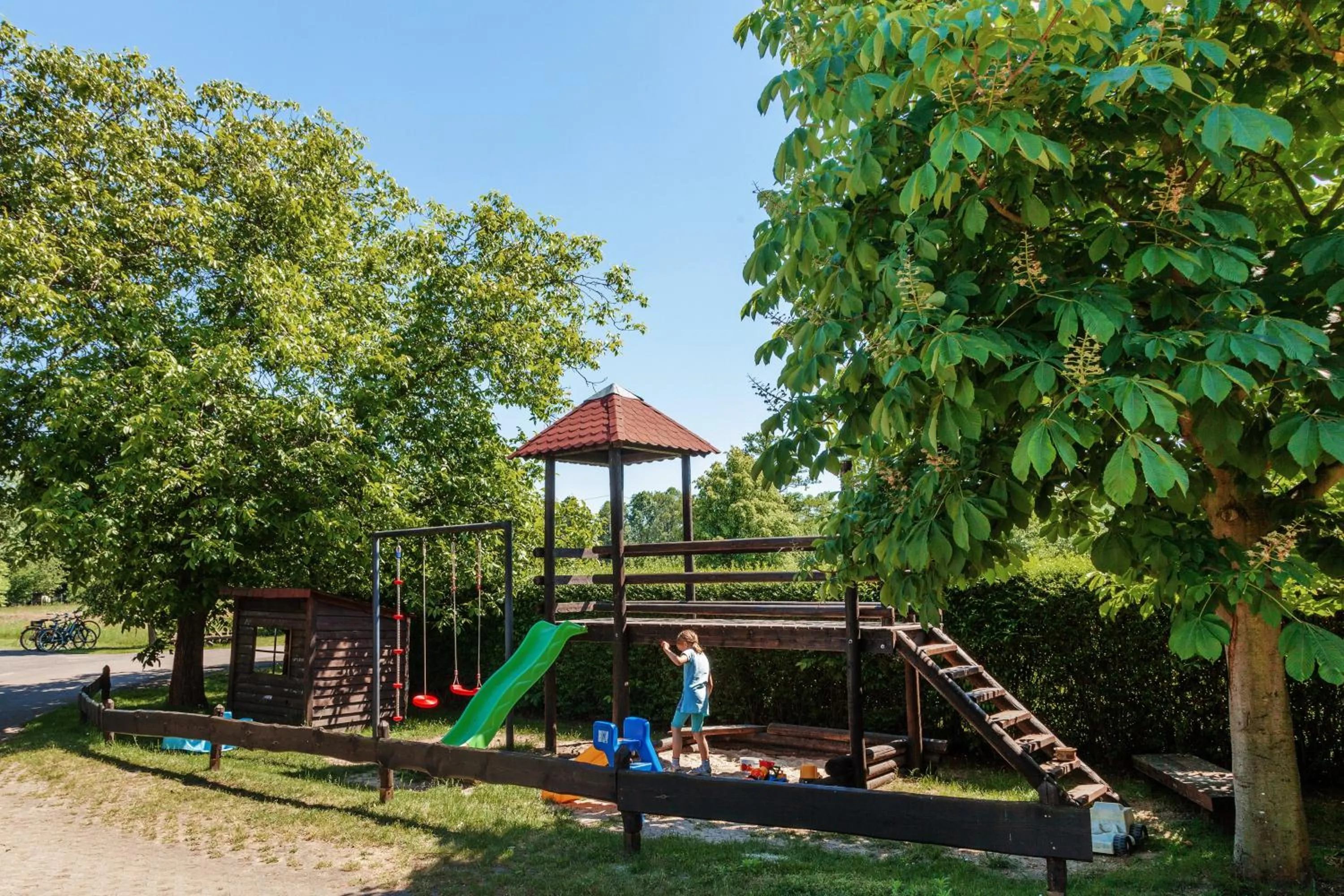 Children play ground in Landgasthof Zur Wildbahn