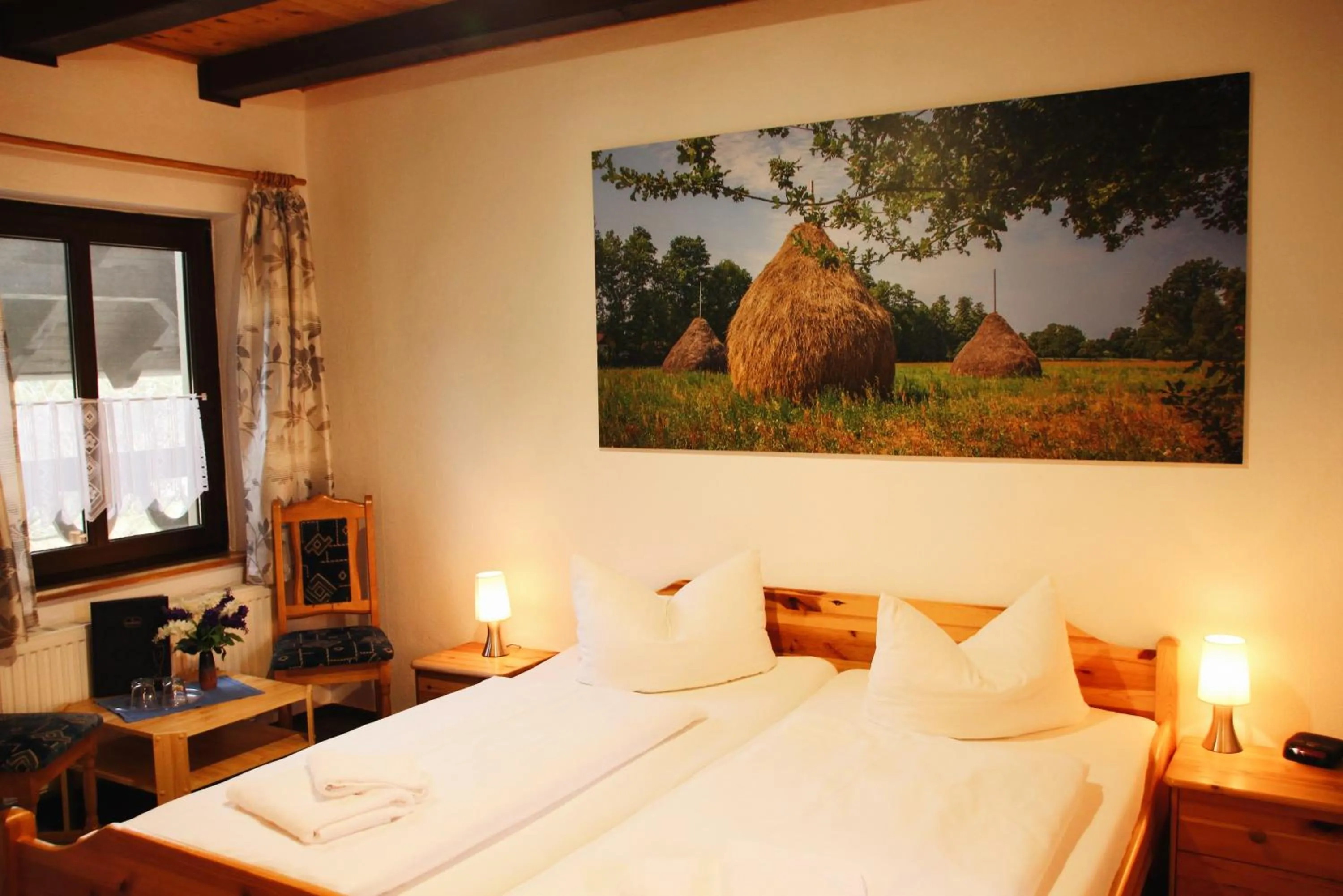 Bed in Landgasthof Zur Wildbahn