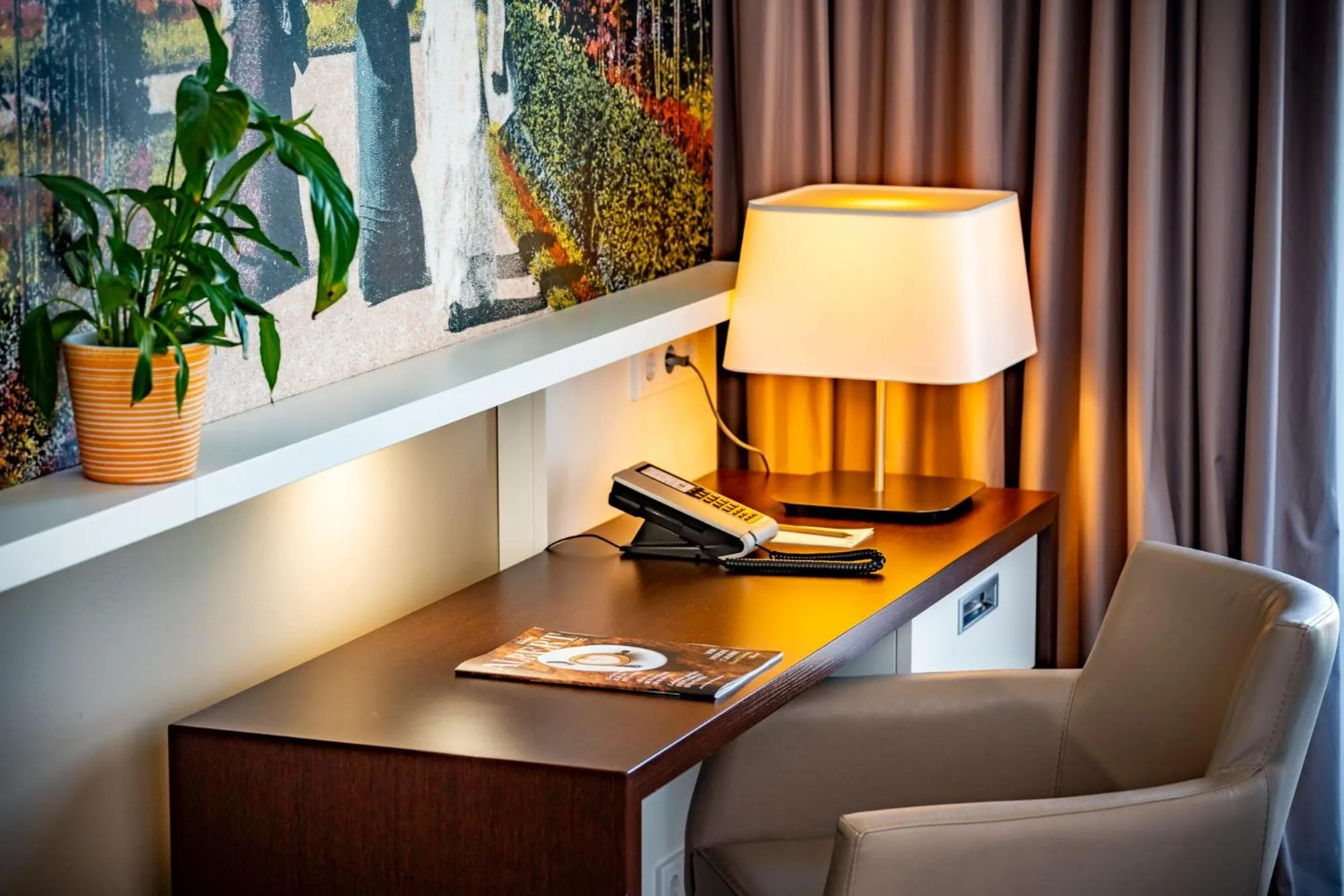 hair dresser in Hotel König Albert