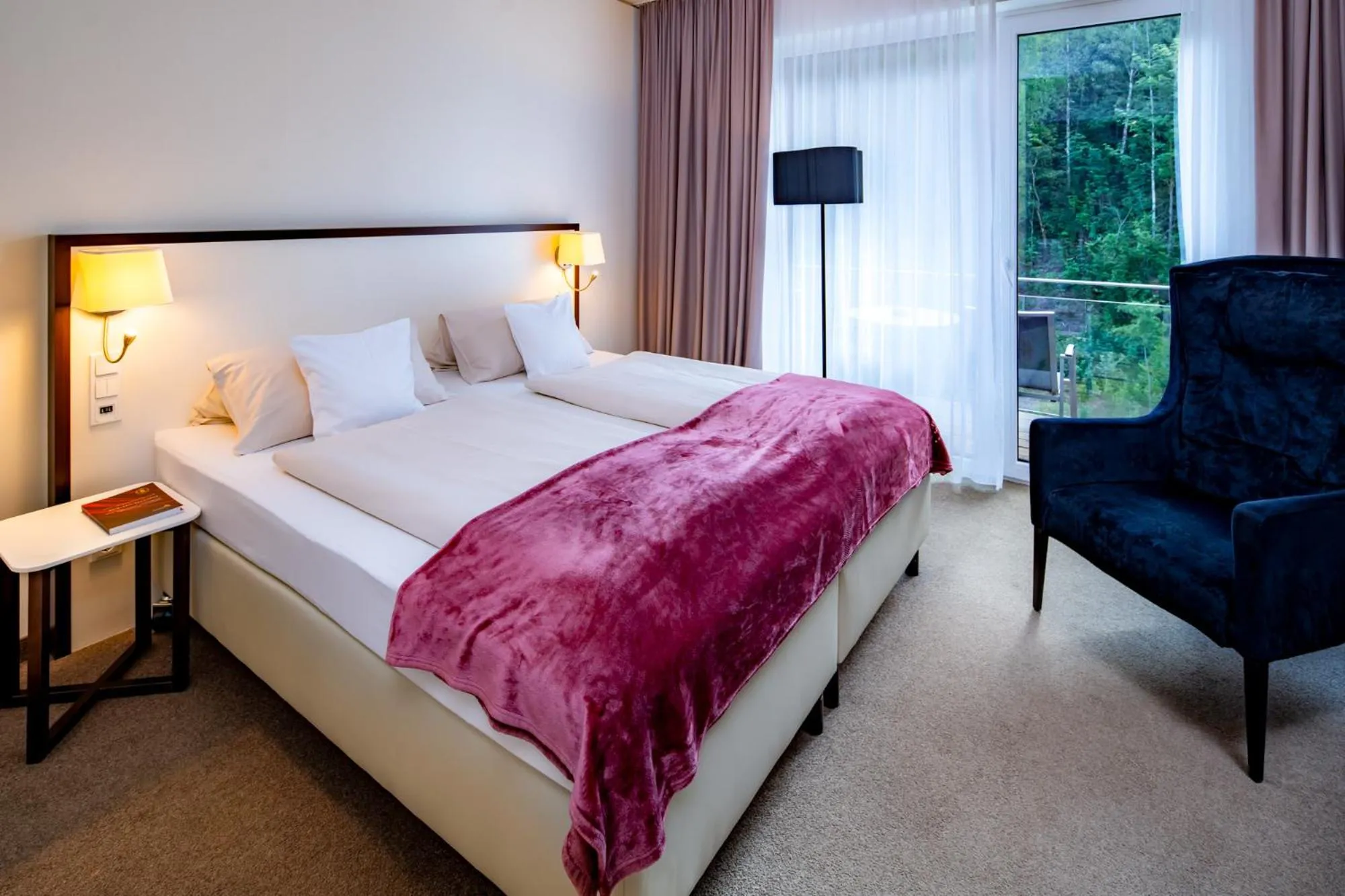 Bed in Hotel König Albert