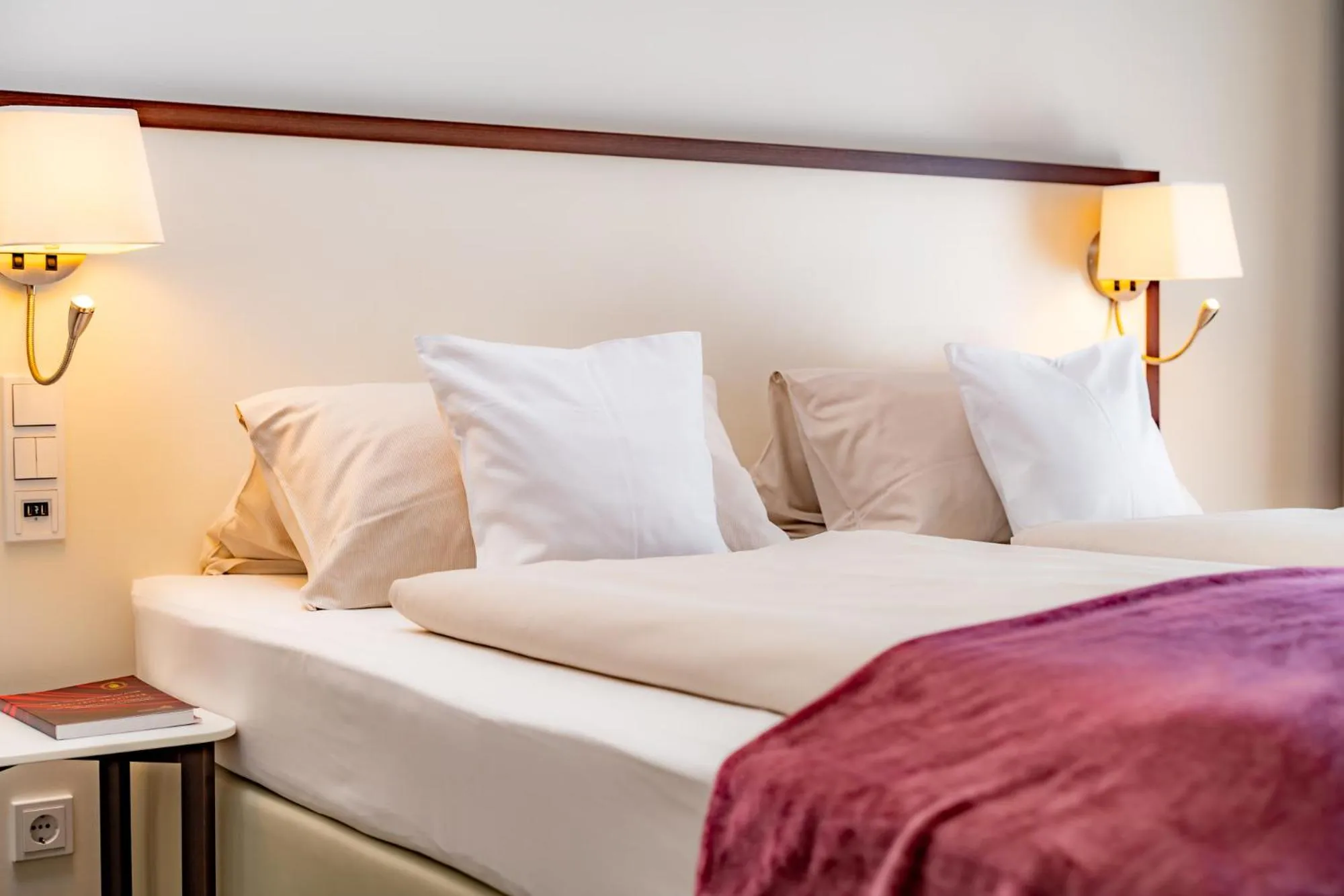 Bed in Hotel König Albert