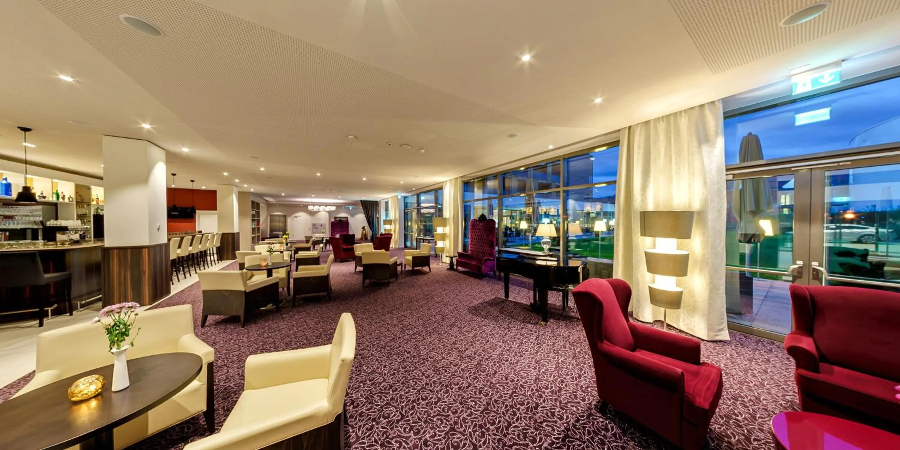 Lounge or bar in Hotel König Albert