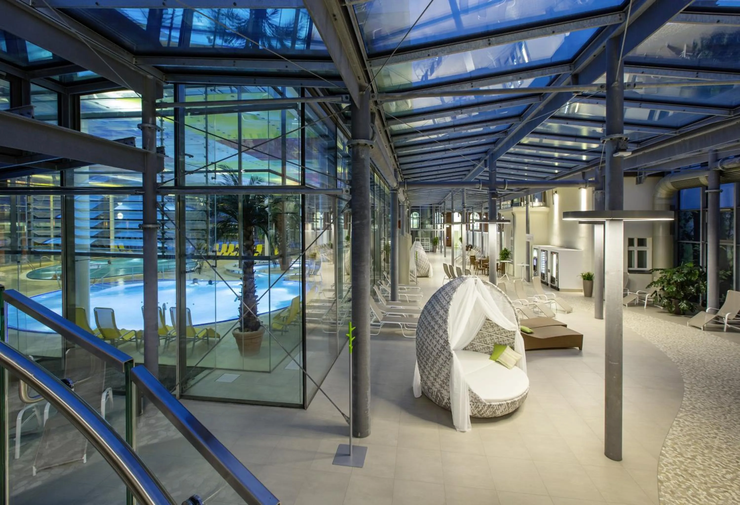 Spa and wellness centre/facilities in Hotel König Albert