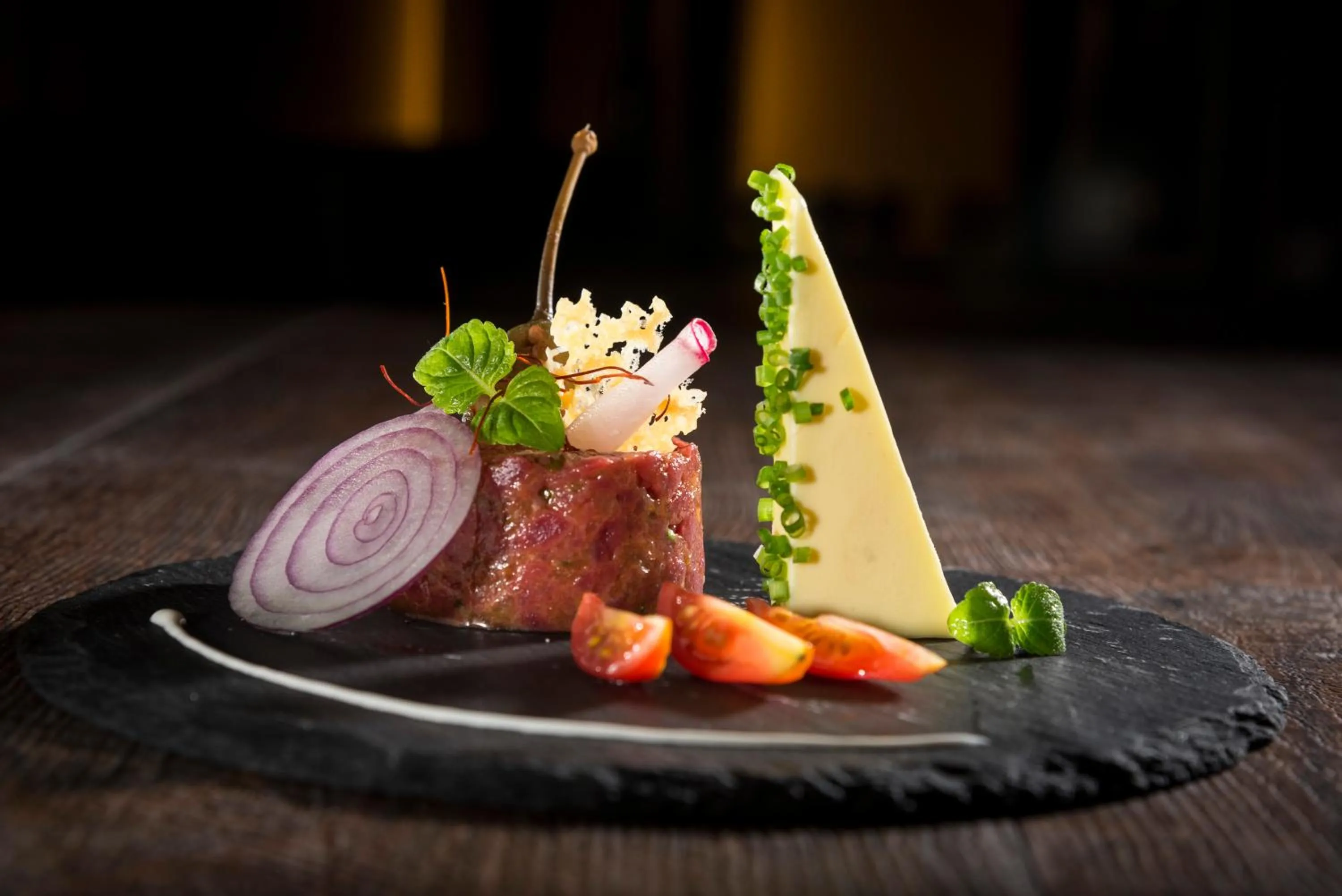 Restaurant/places to eat in Hotel König Albert