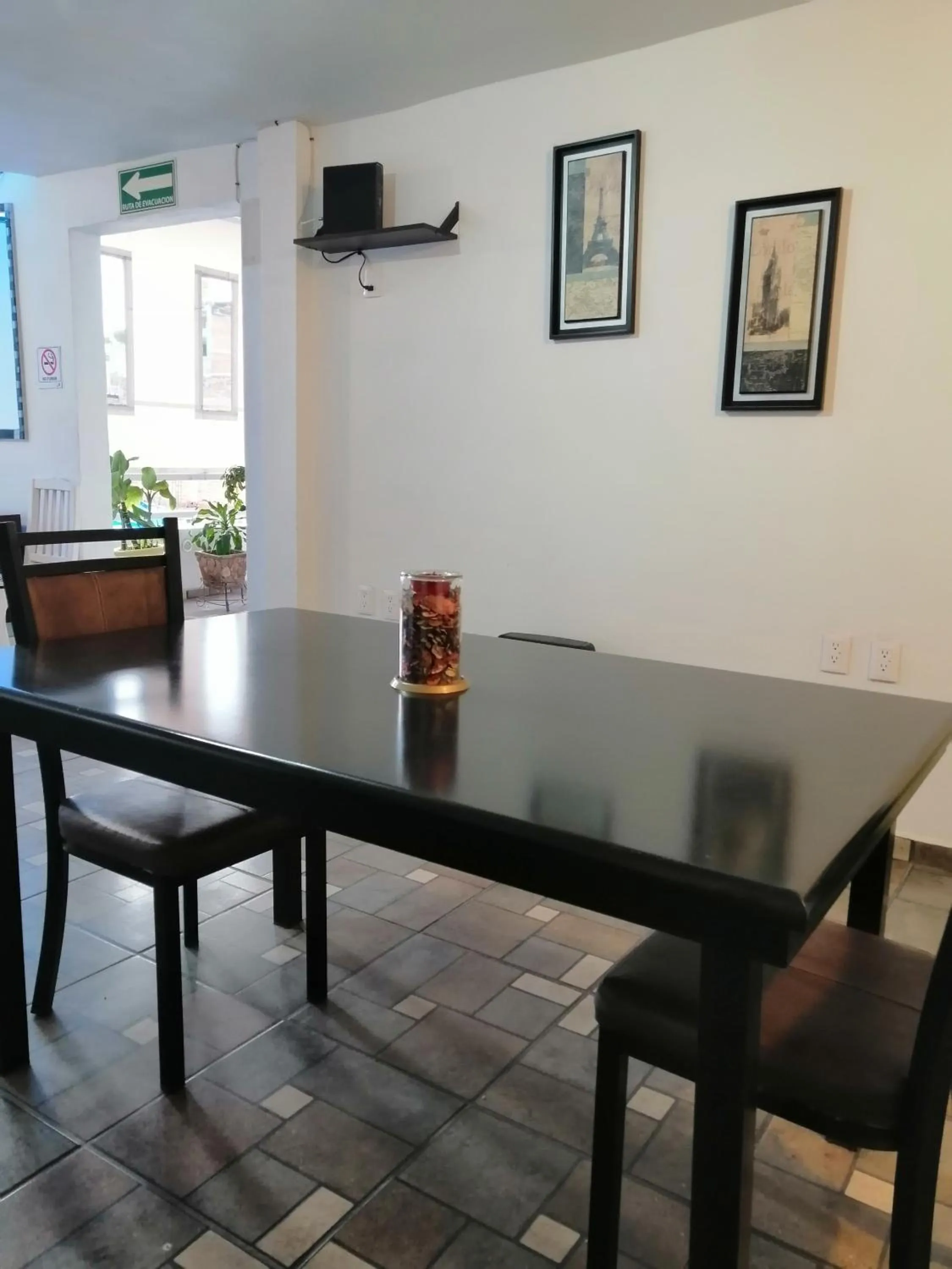 Living room in Hostal Maple