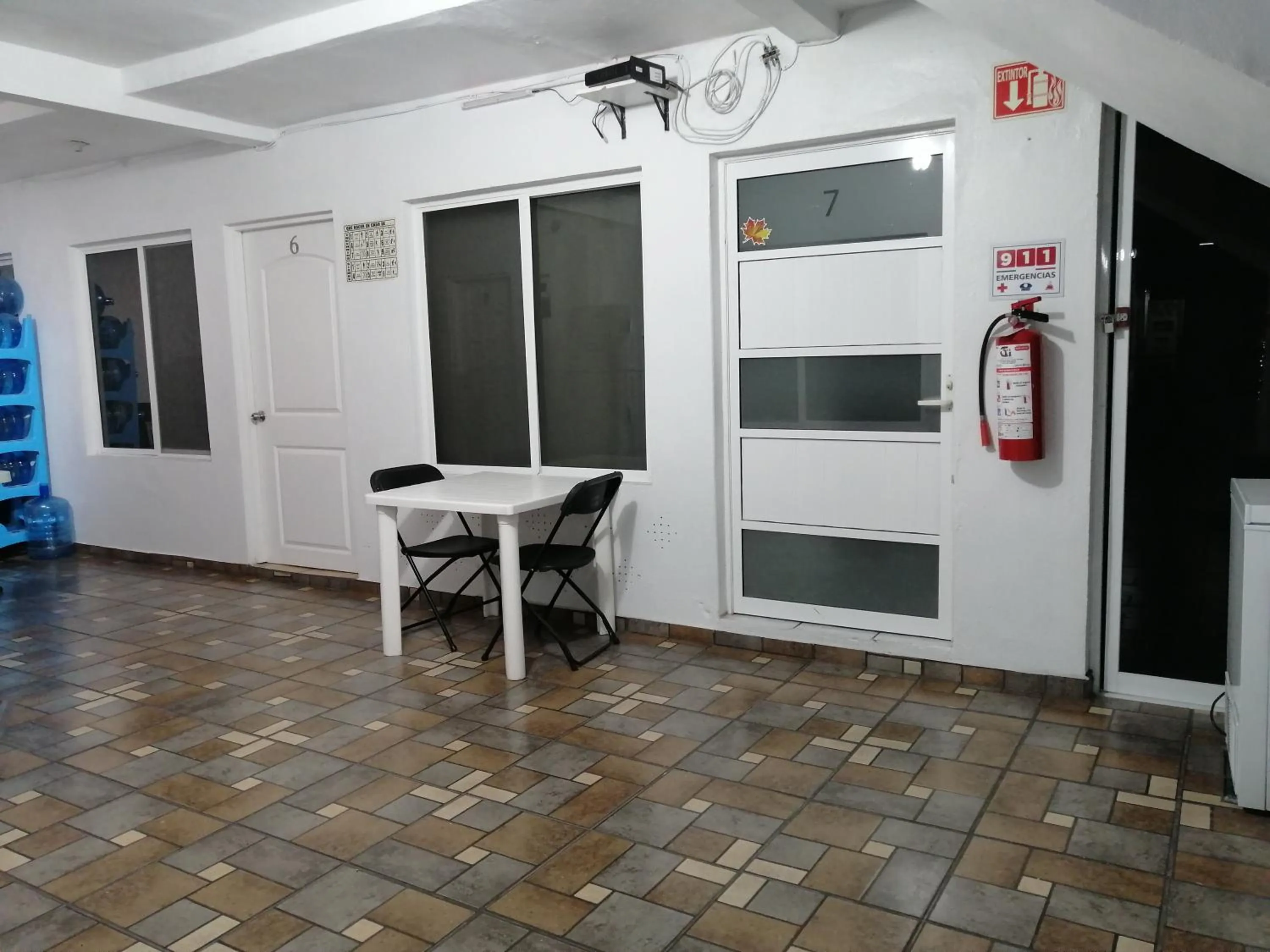 Patio in Hostal Maple