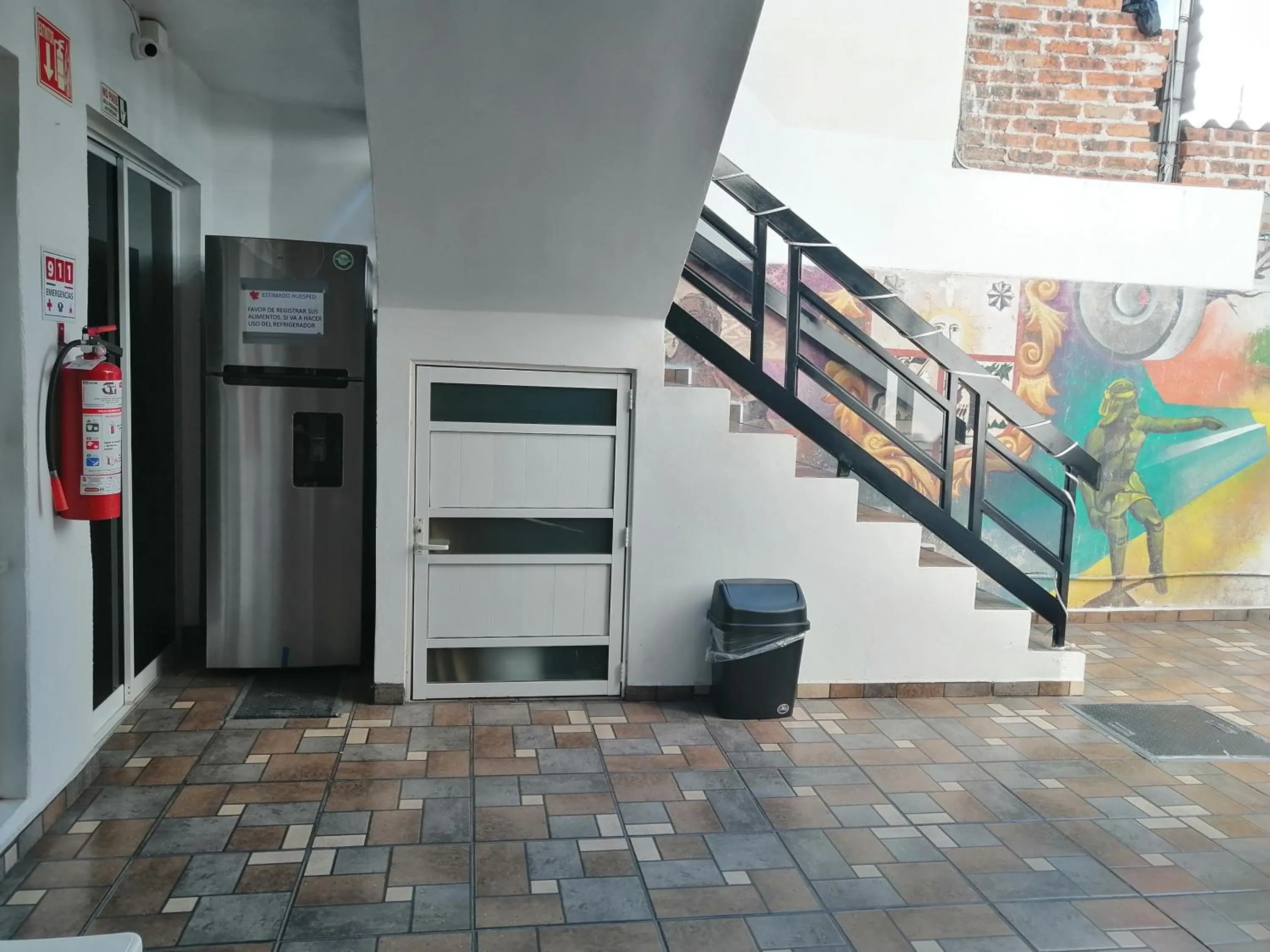 Decorative detail in Hostal Maple