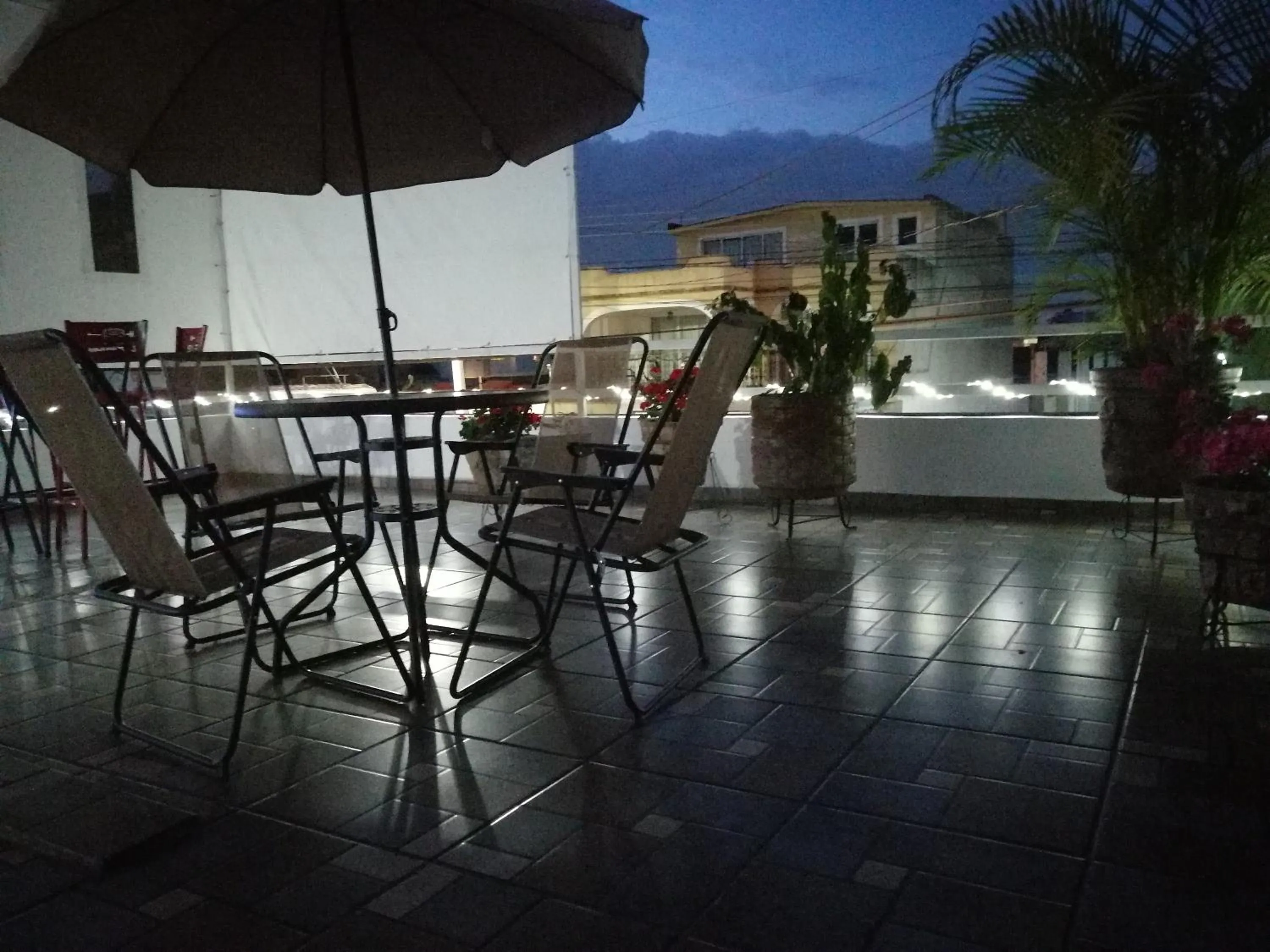 Balcony/Terrace in Hostal Maple