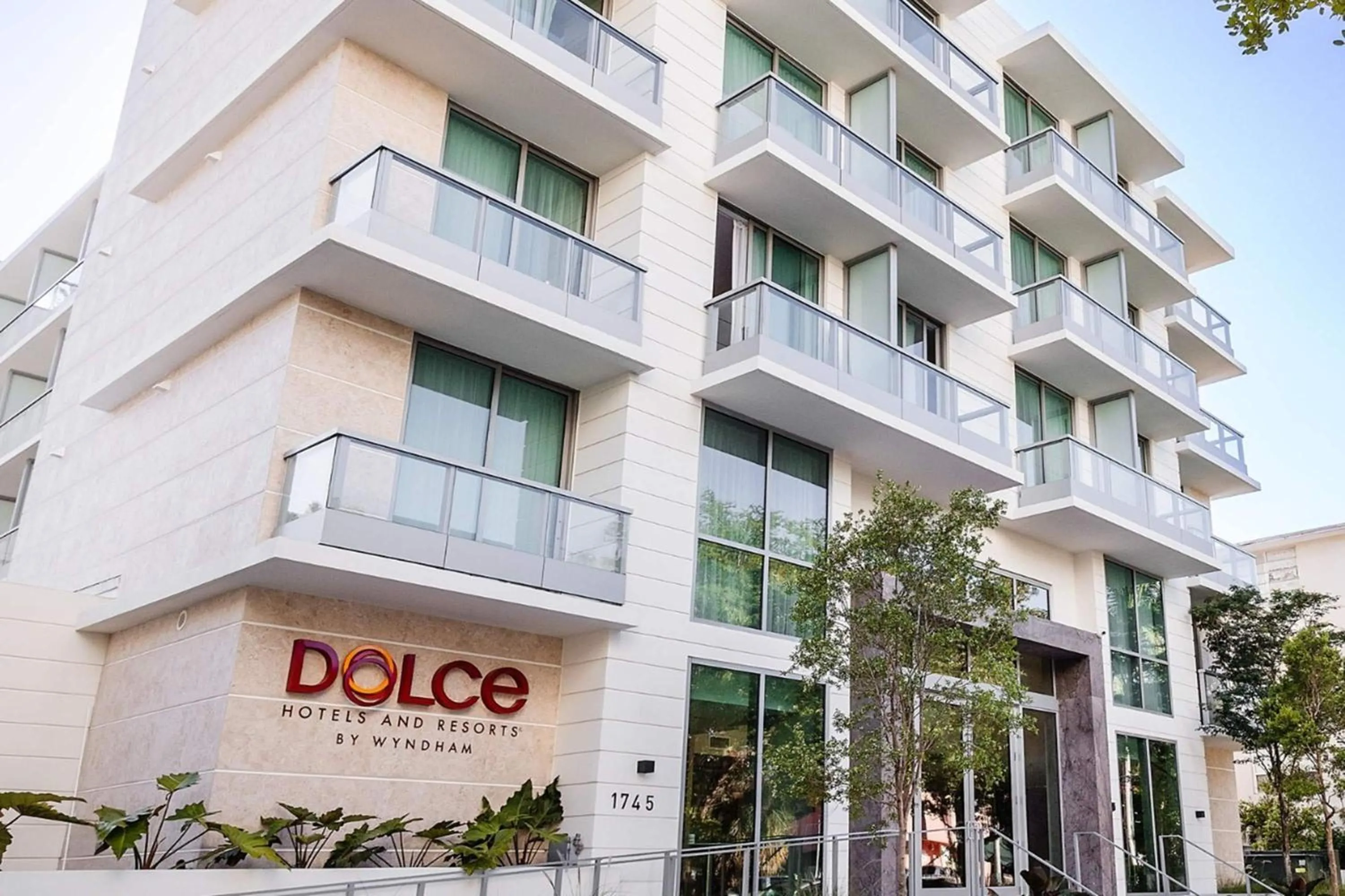 Property building in Dolce by Wyndham Miami Beach