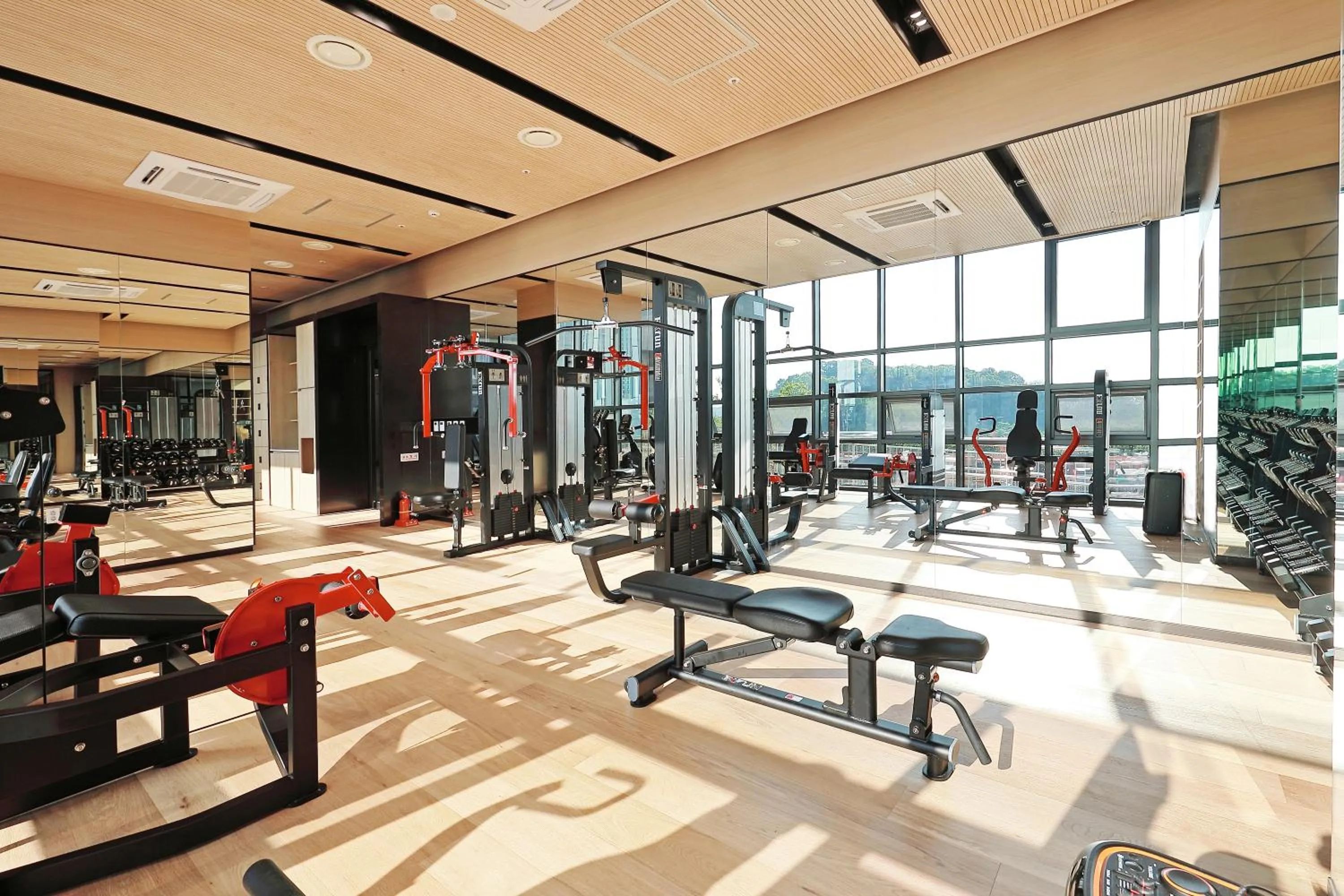 Fitness centre/facilities in Sota Suite Pyeongtaek Godeok branch
