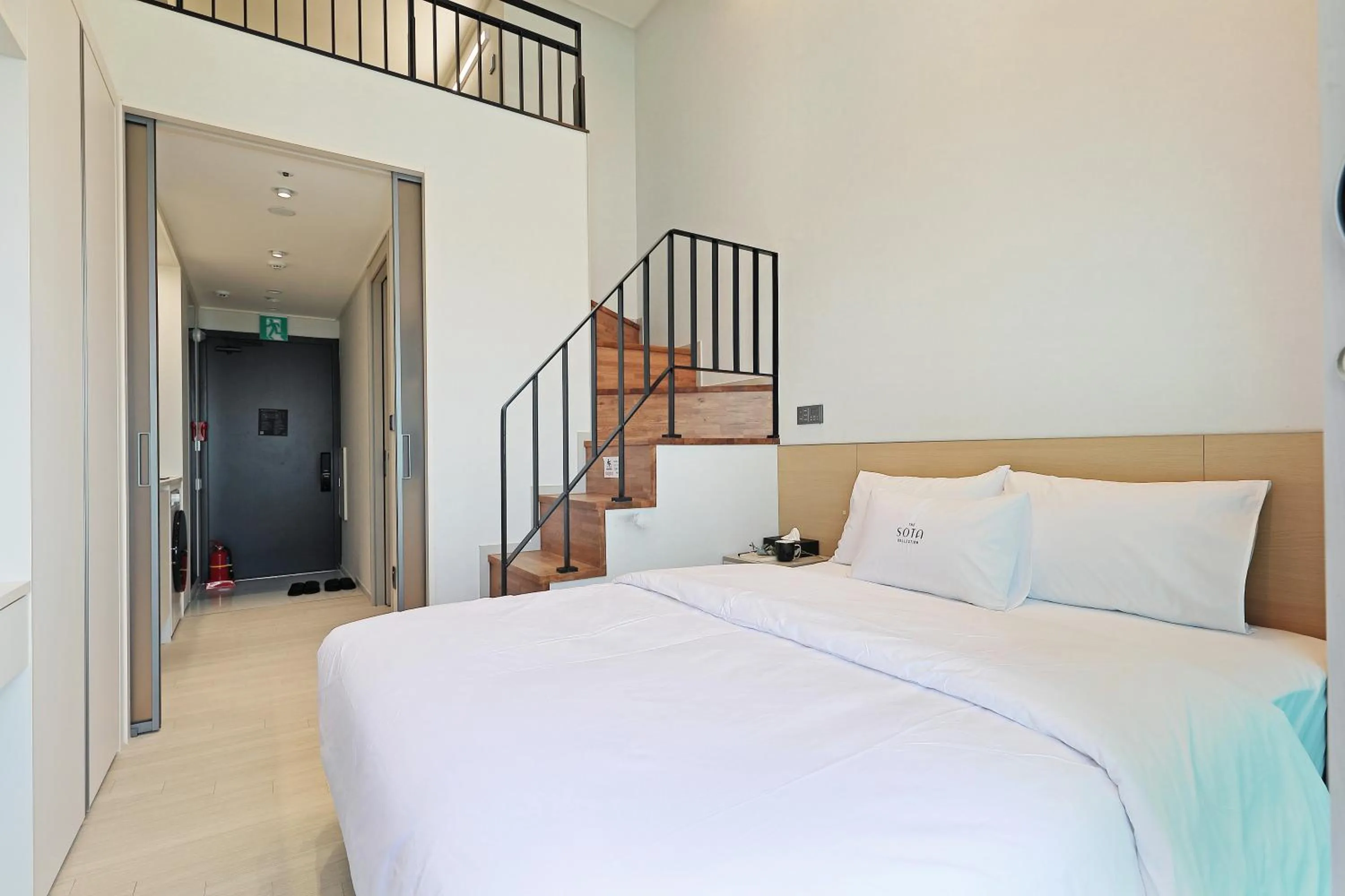 Bed in Sota Suite Pyeongtaek Godeok branch