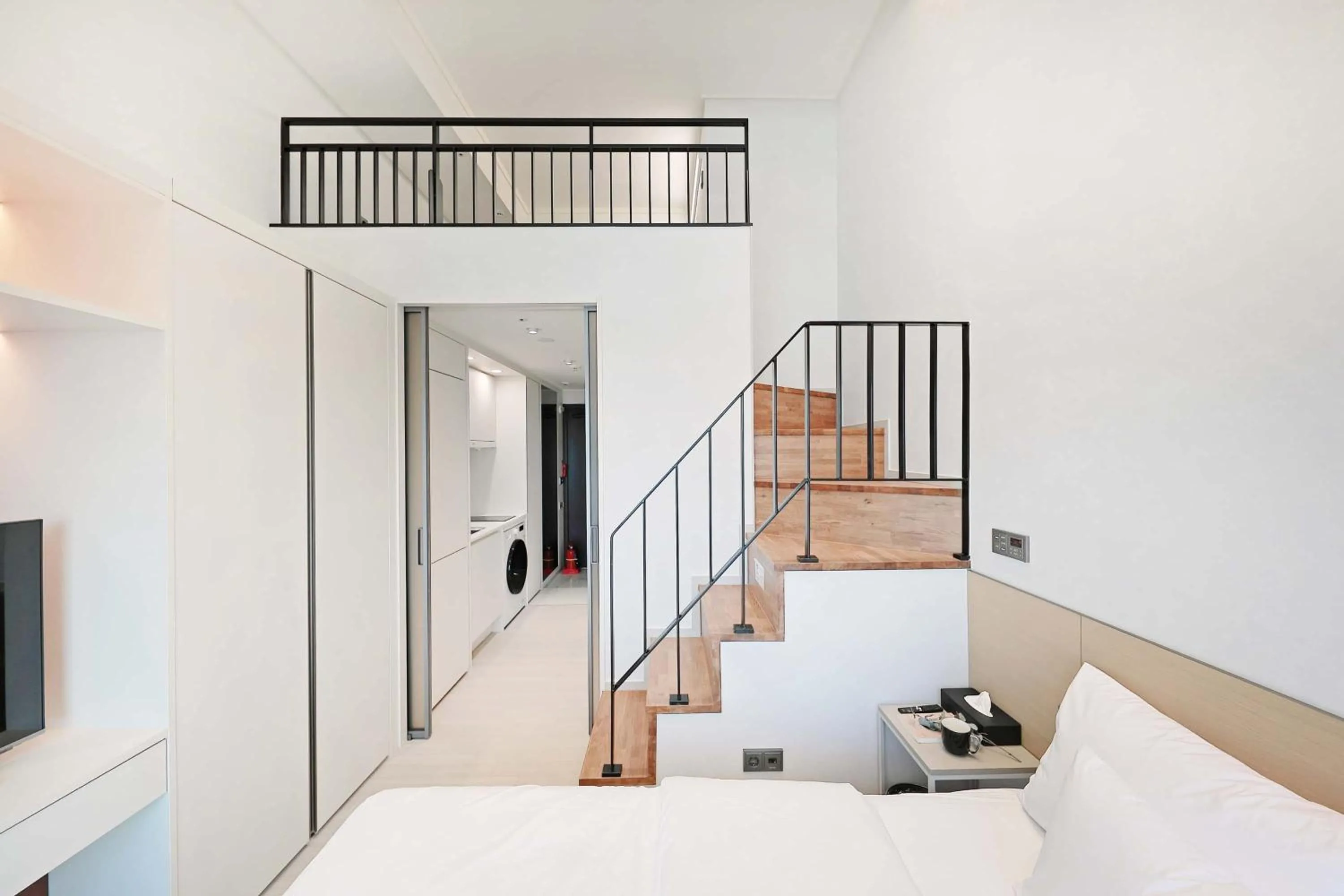 Photo of the whole room, Bed in Sota Suite Pyeongtaek Godeok branch