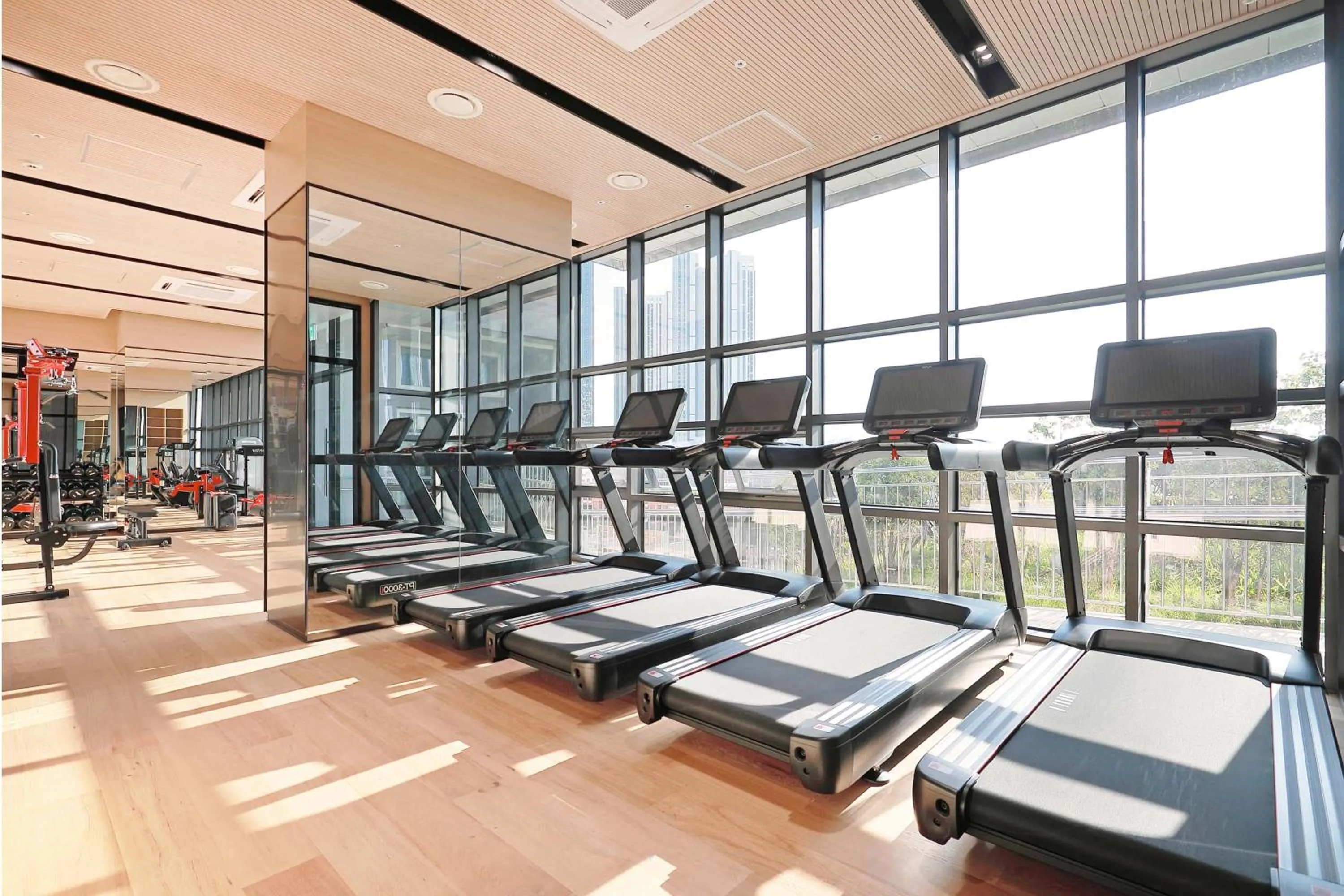 Fitness centre/facilities in Sota Suite Pyeongtaek Godeok branch