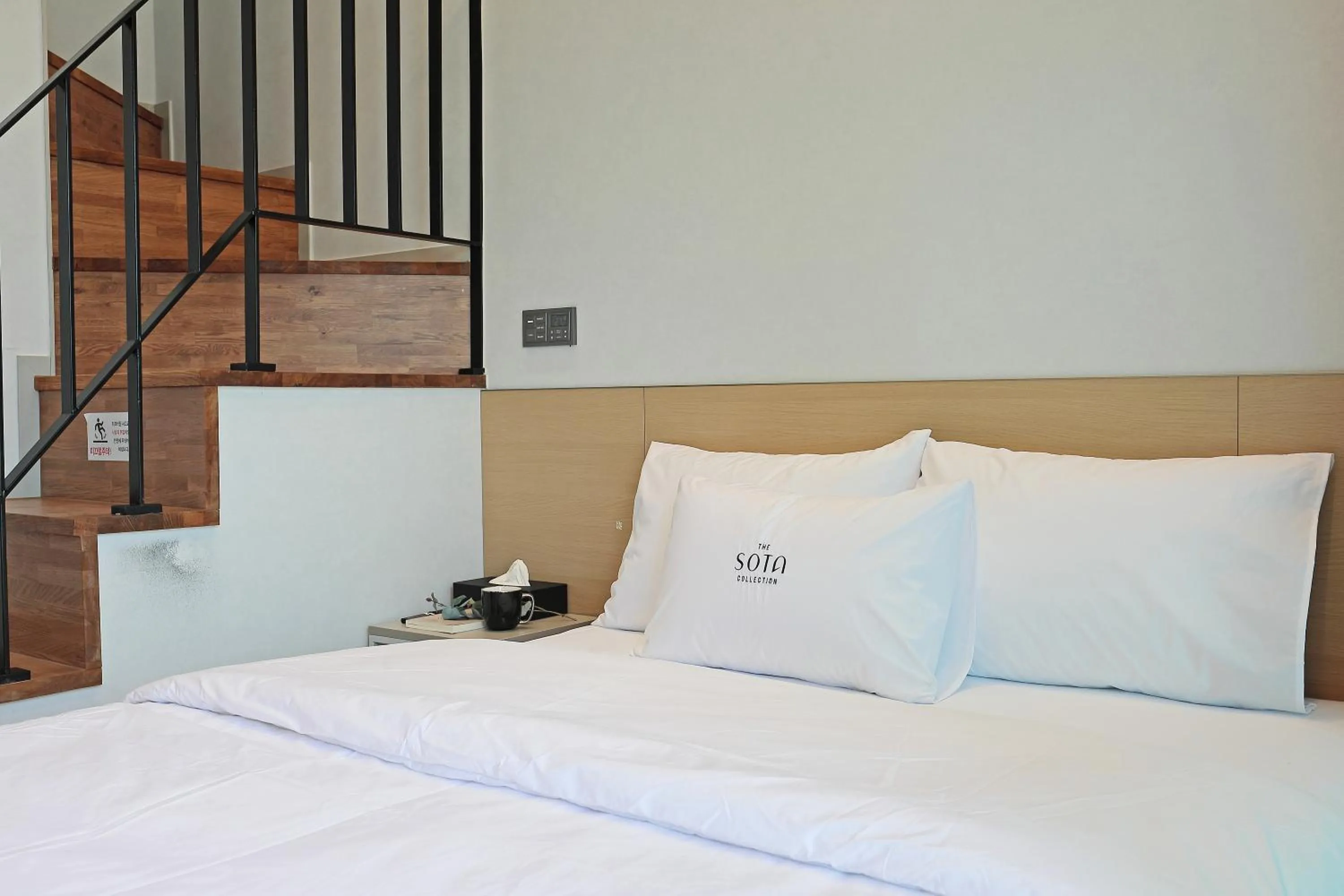 Bed in Sota Suite Pyeongtaek Godeok branch