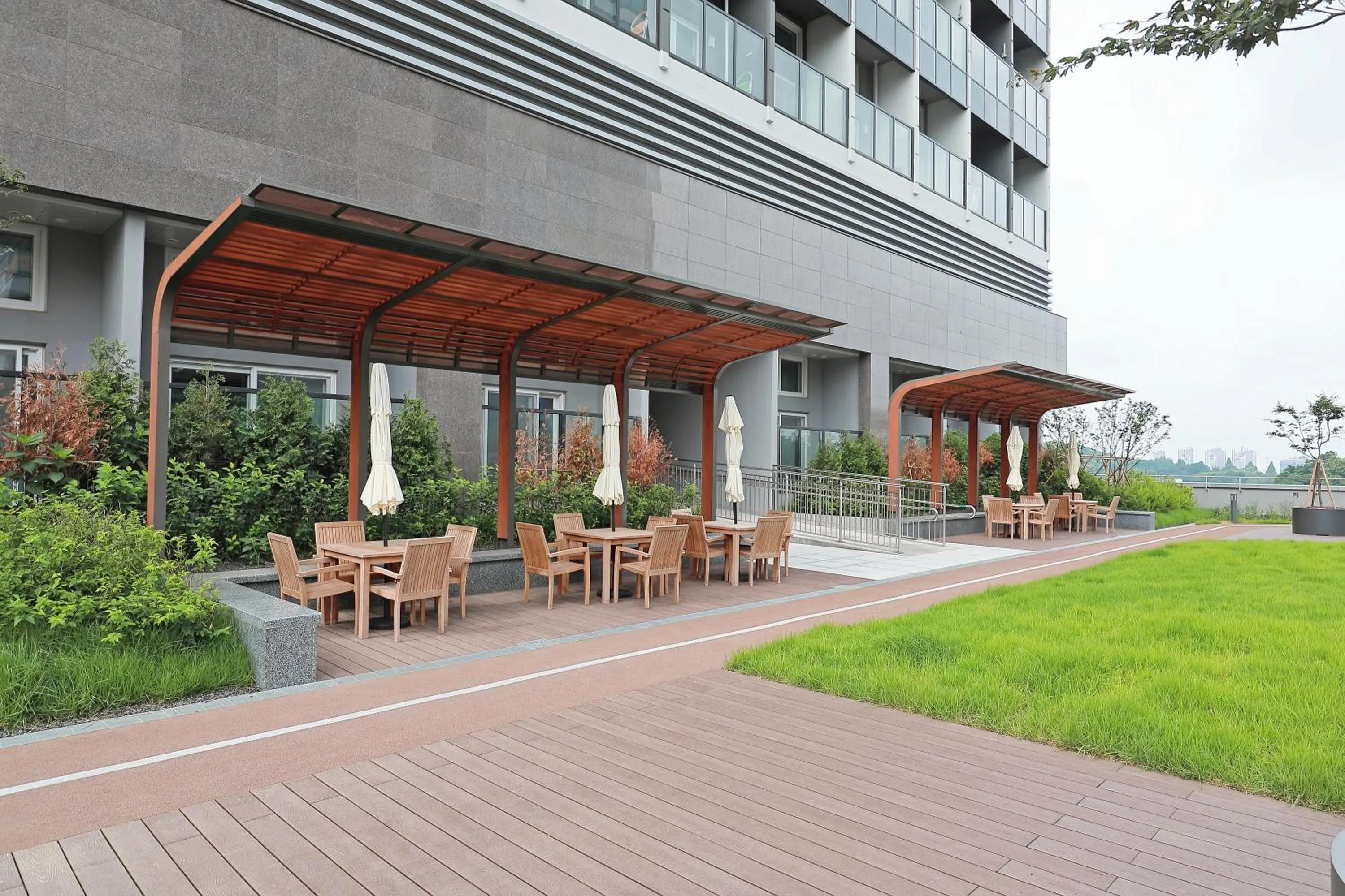 Balcony/Terrace in Sota Suite Pyeongtaek Godeok branch