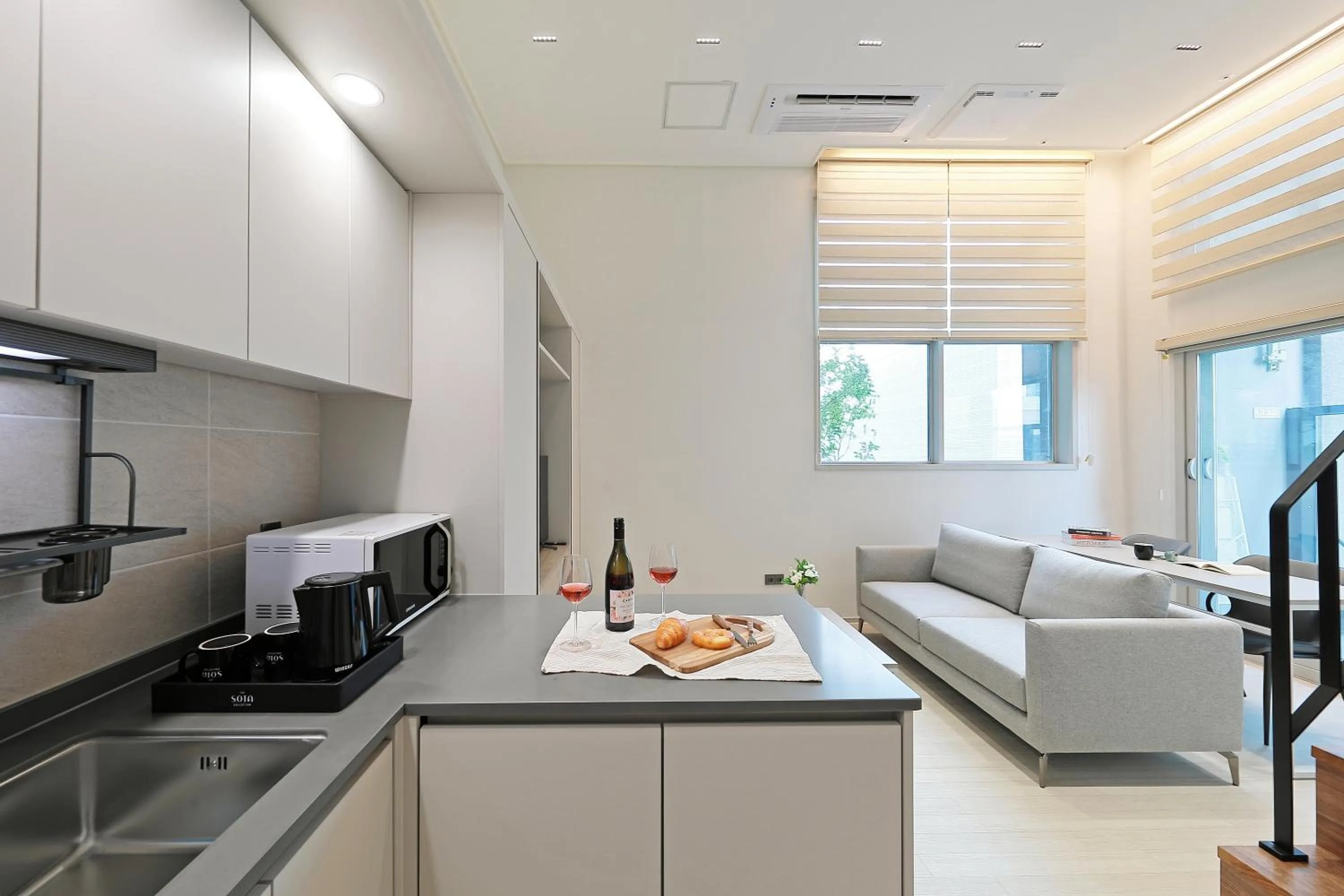 Coffee/tea facilities in Sota Suite Pyeongtaek Godeok branch